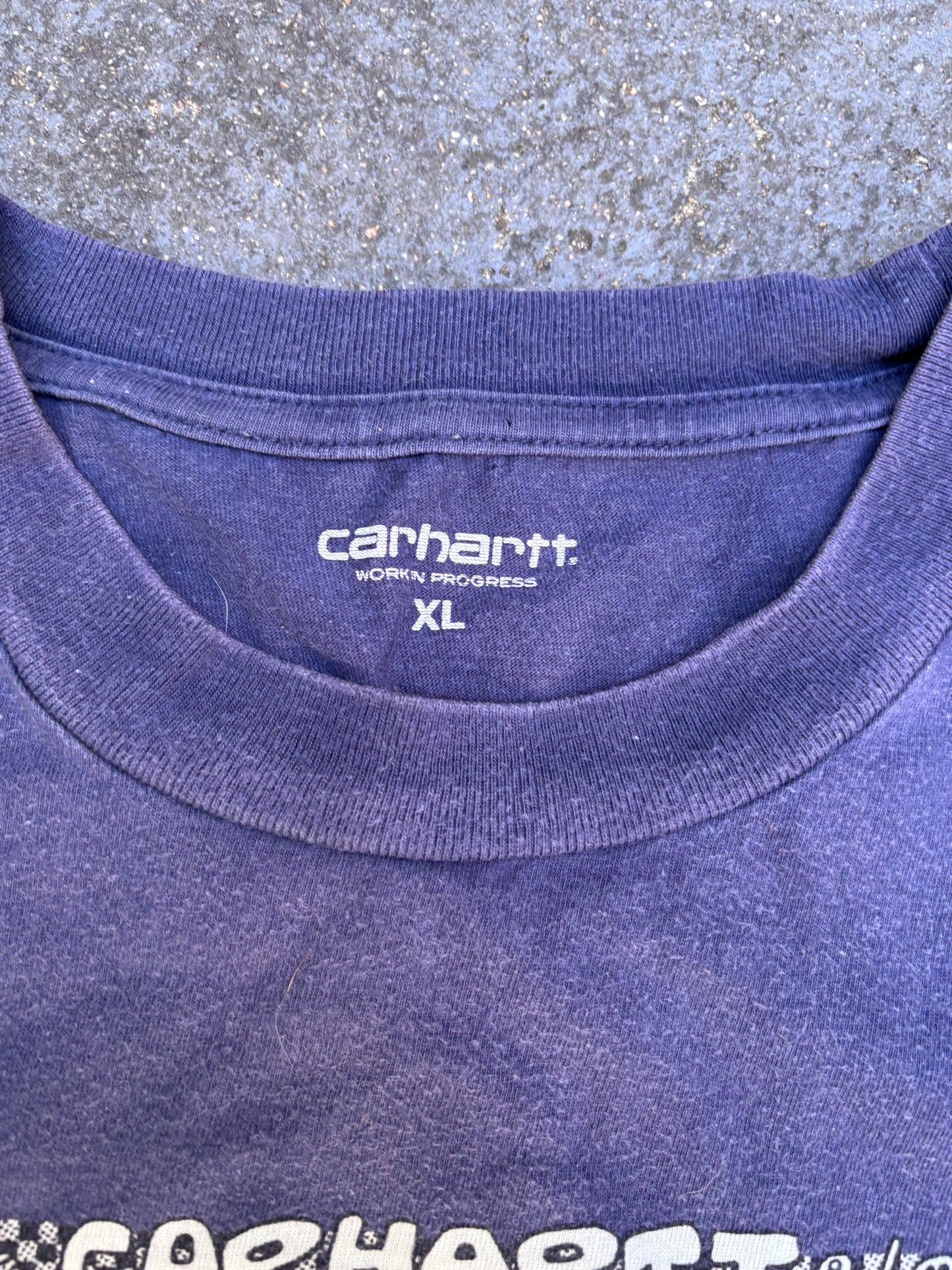 Carhartt WIP Sphinx T-shirt Size XL Navy State of Mind Graphic UK Release Only