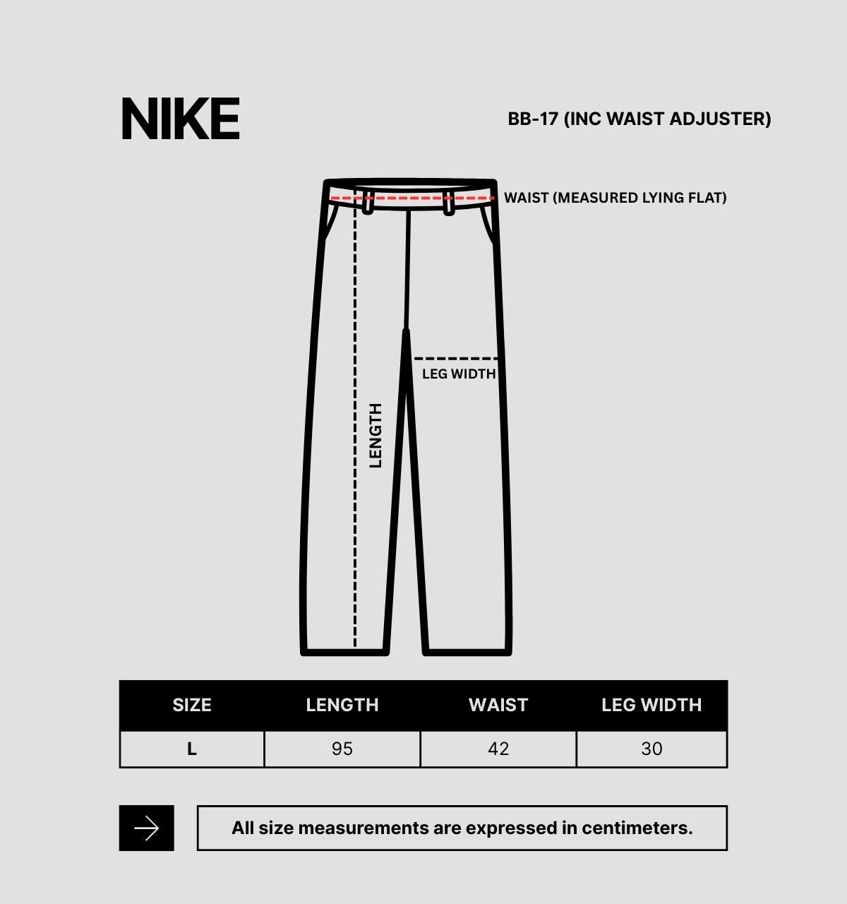 Vintage Y2K Nike Cargo Track Pants Size L Navy Red Detail Wide Leg