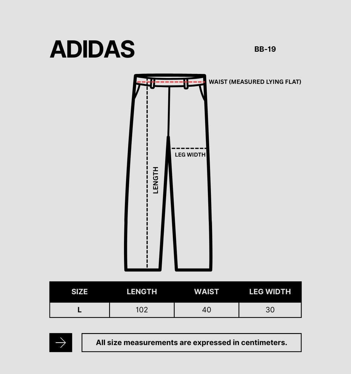 Vintage 90s Adidas Track Pants Size L White Black Logo Straight Leg Cuffed