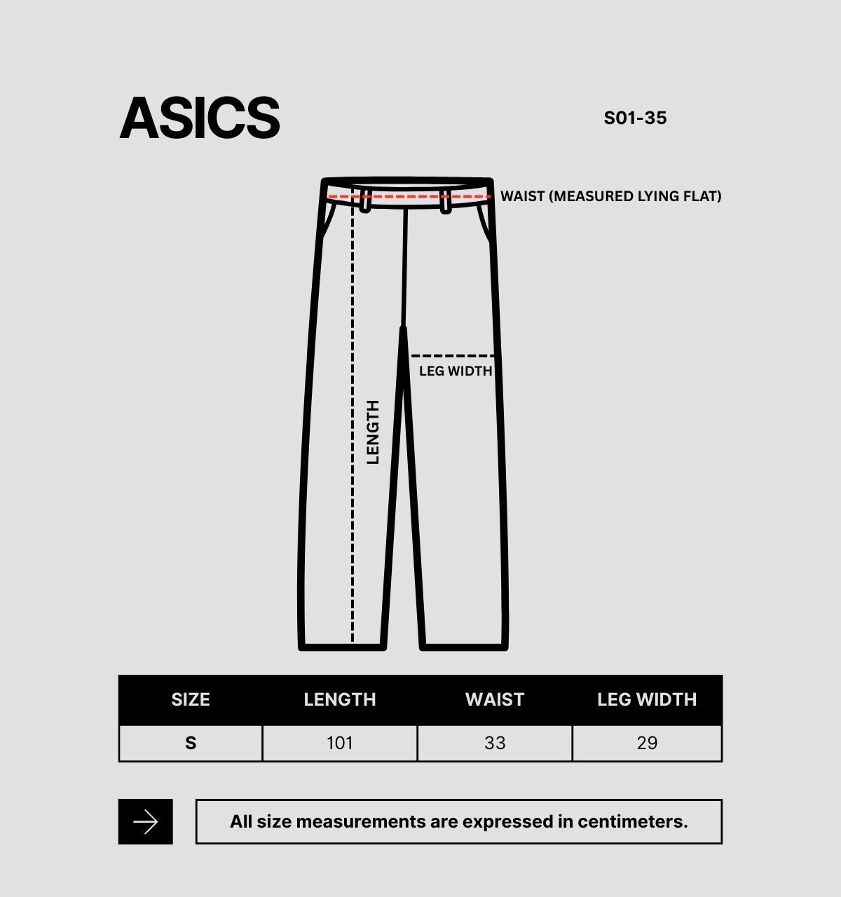 Vintage 90s Asics Track Pants Womens S Red Spell Out Side Tape Straight Leg Retro Style