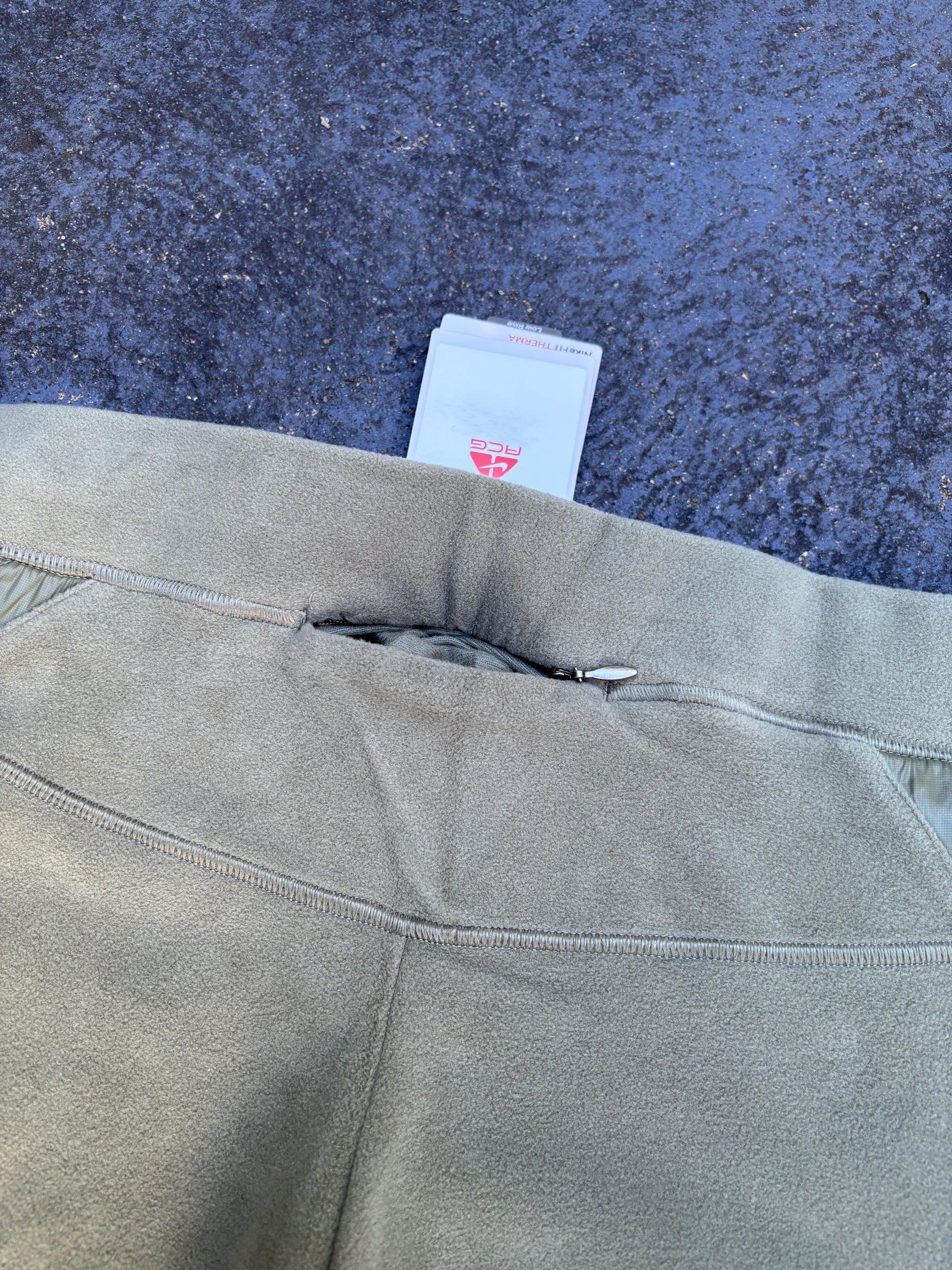 Vintage Y2K Nike ACG Track Pants Women’s M Green NWT Fleece Therma-Fit