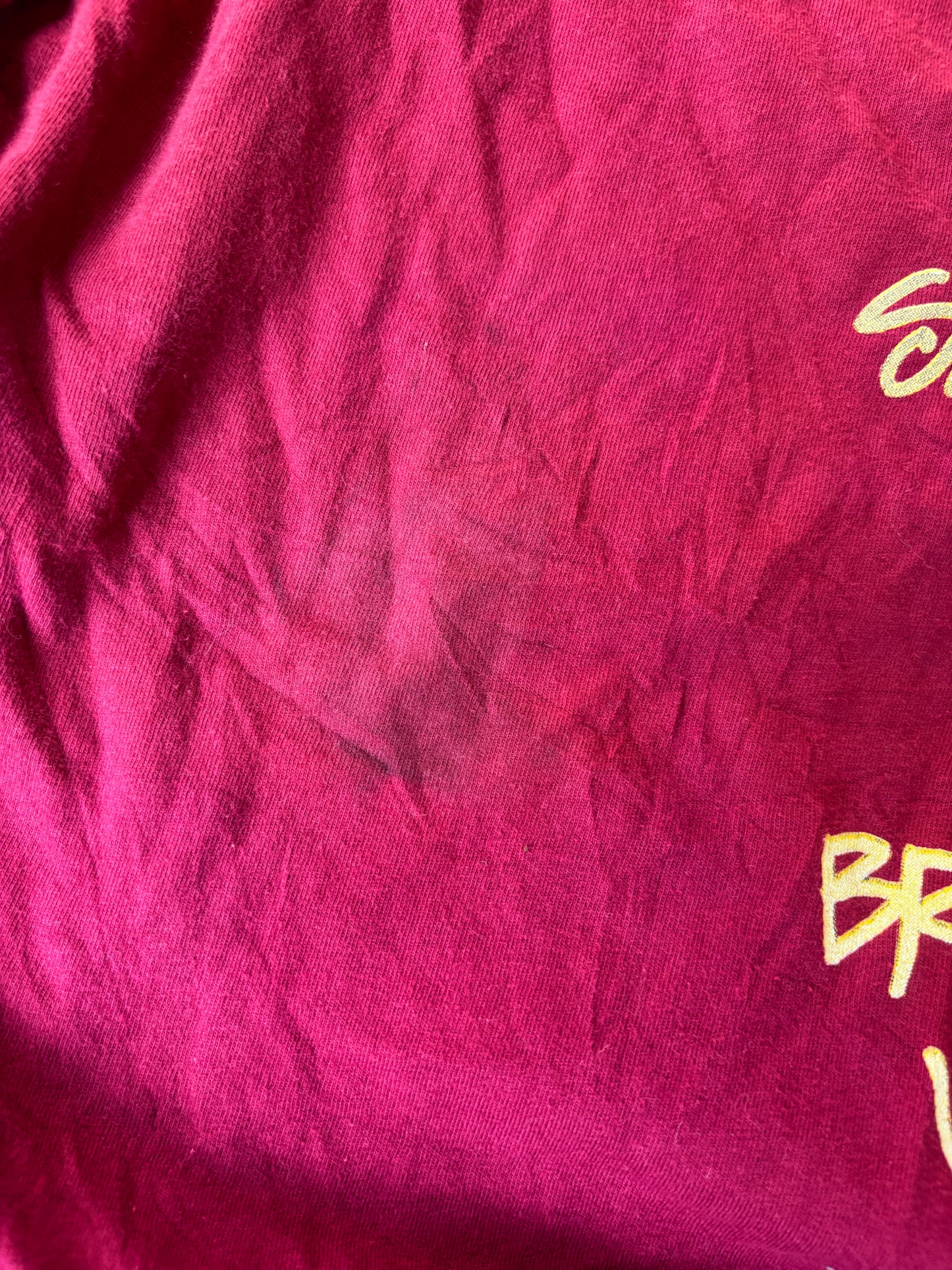 Stussy World Tour T-Shirt Size L Red