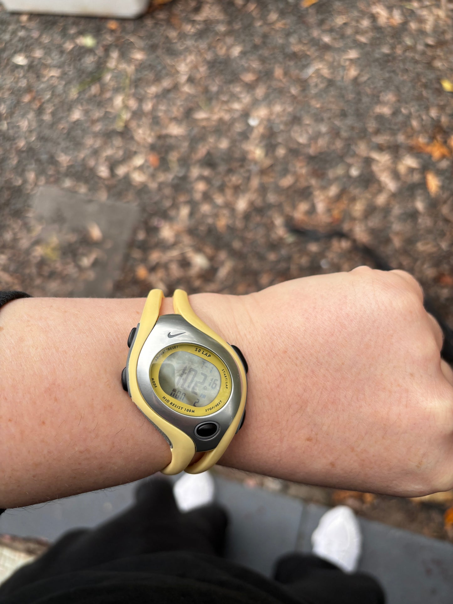 Vintage Y2K Nike Triax Swift Alpha Project Watch Yellow Blue OSFM Digital