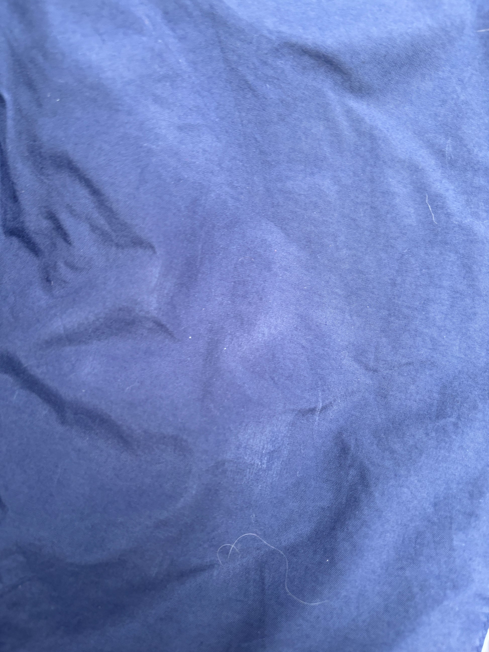 Vintage Y2K Nike Track Pants Womens M Navy White Detail 3/4 Length Wide Leg