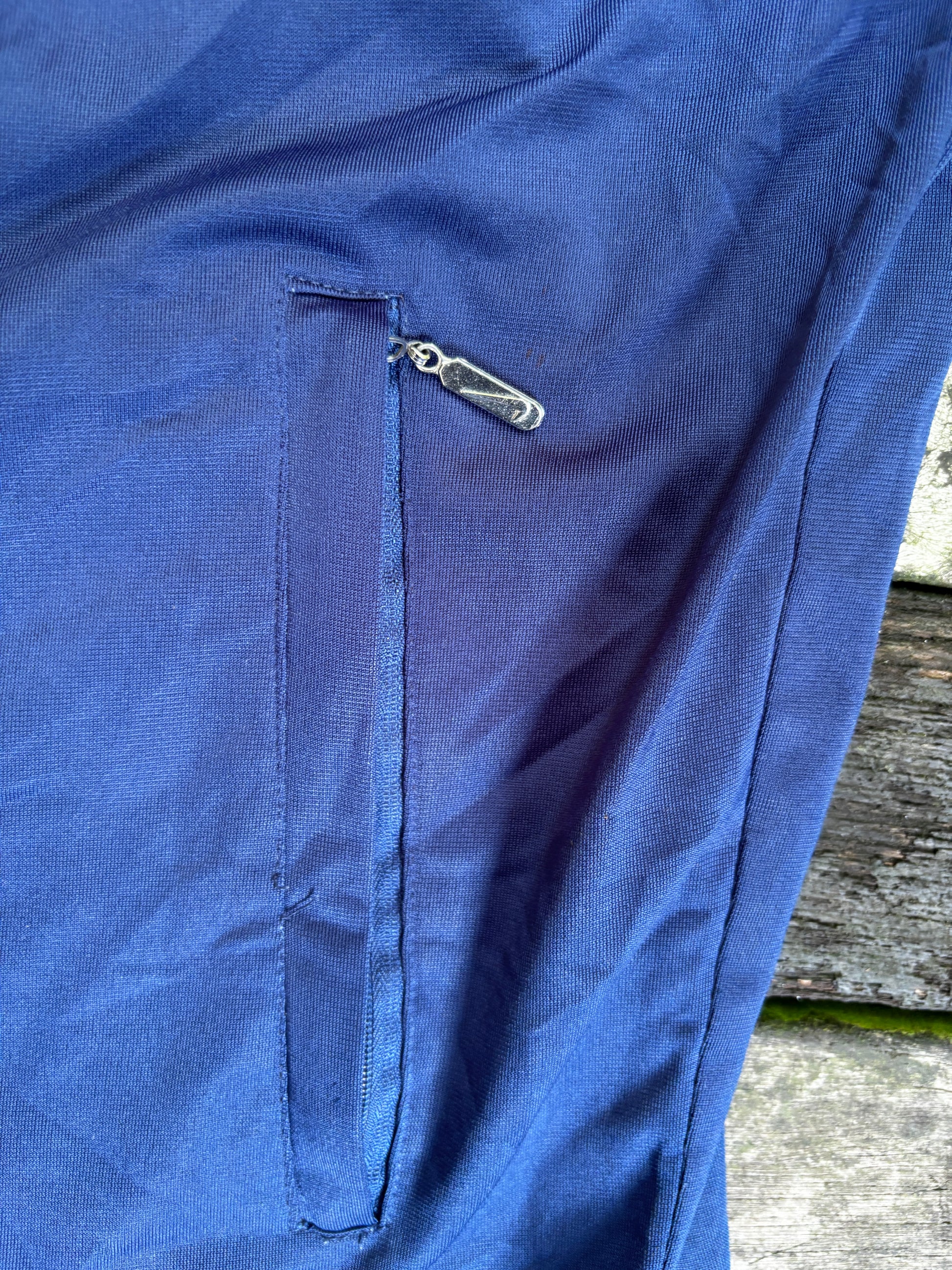 Vintage 90s Nike Premier Jacket Size M Navy