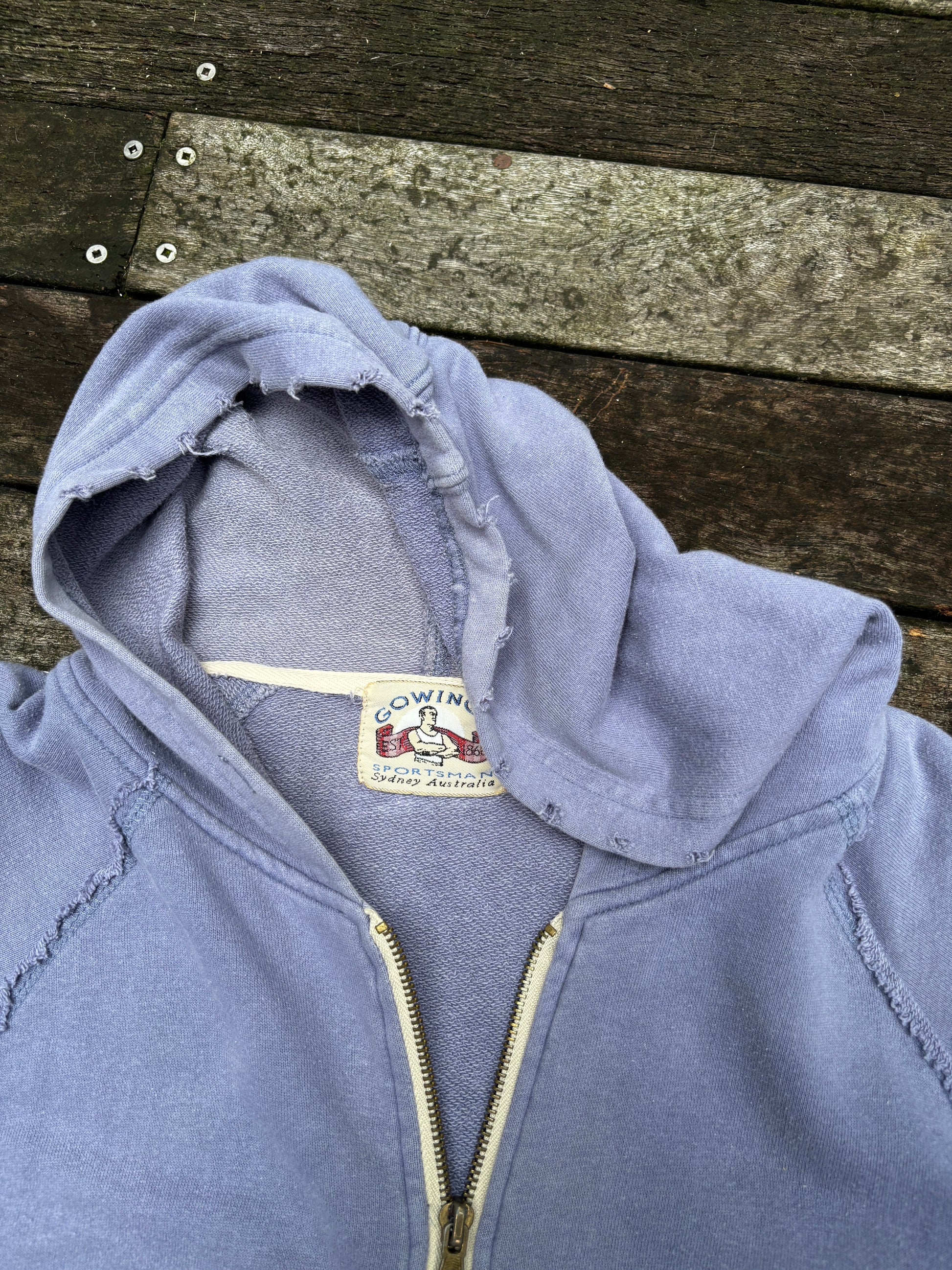 Vintage Gowings Bros Sydney Hoodie Size XL