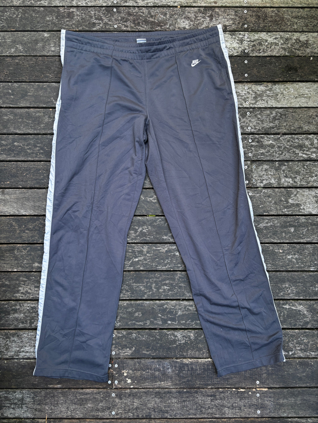 Vintage Y2K Nike Grey Track Pants Size XL
