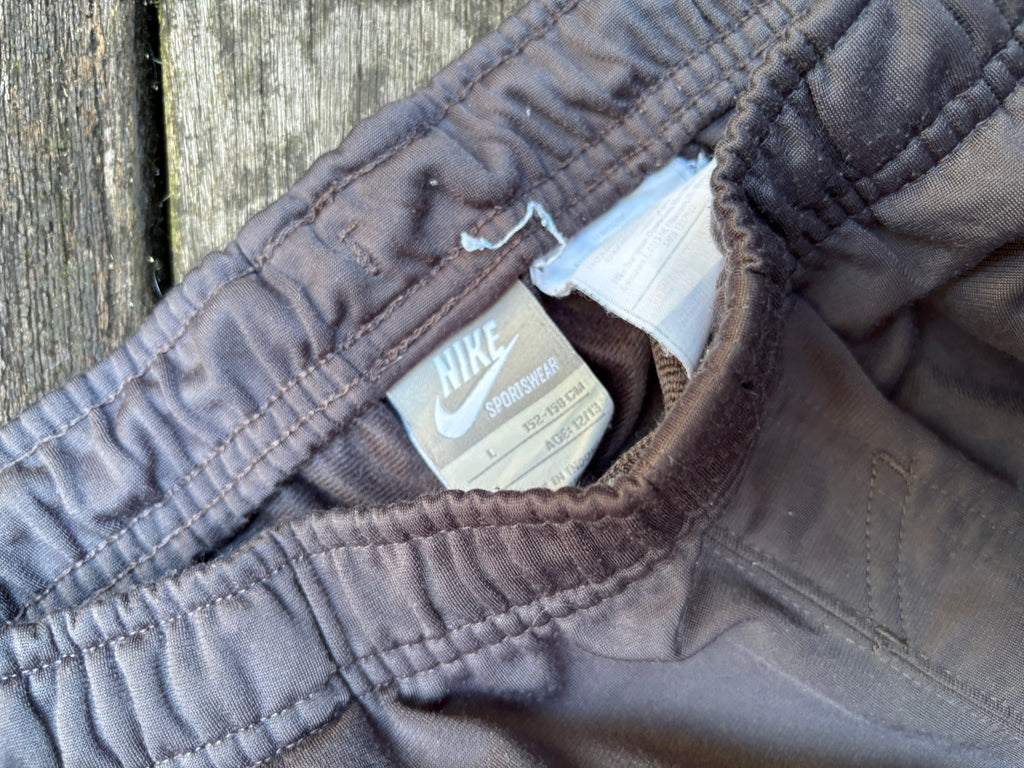 Vintage Grey Tag Bungee Cuff Nike Track Pants Size S