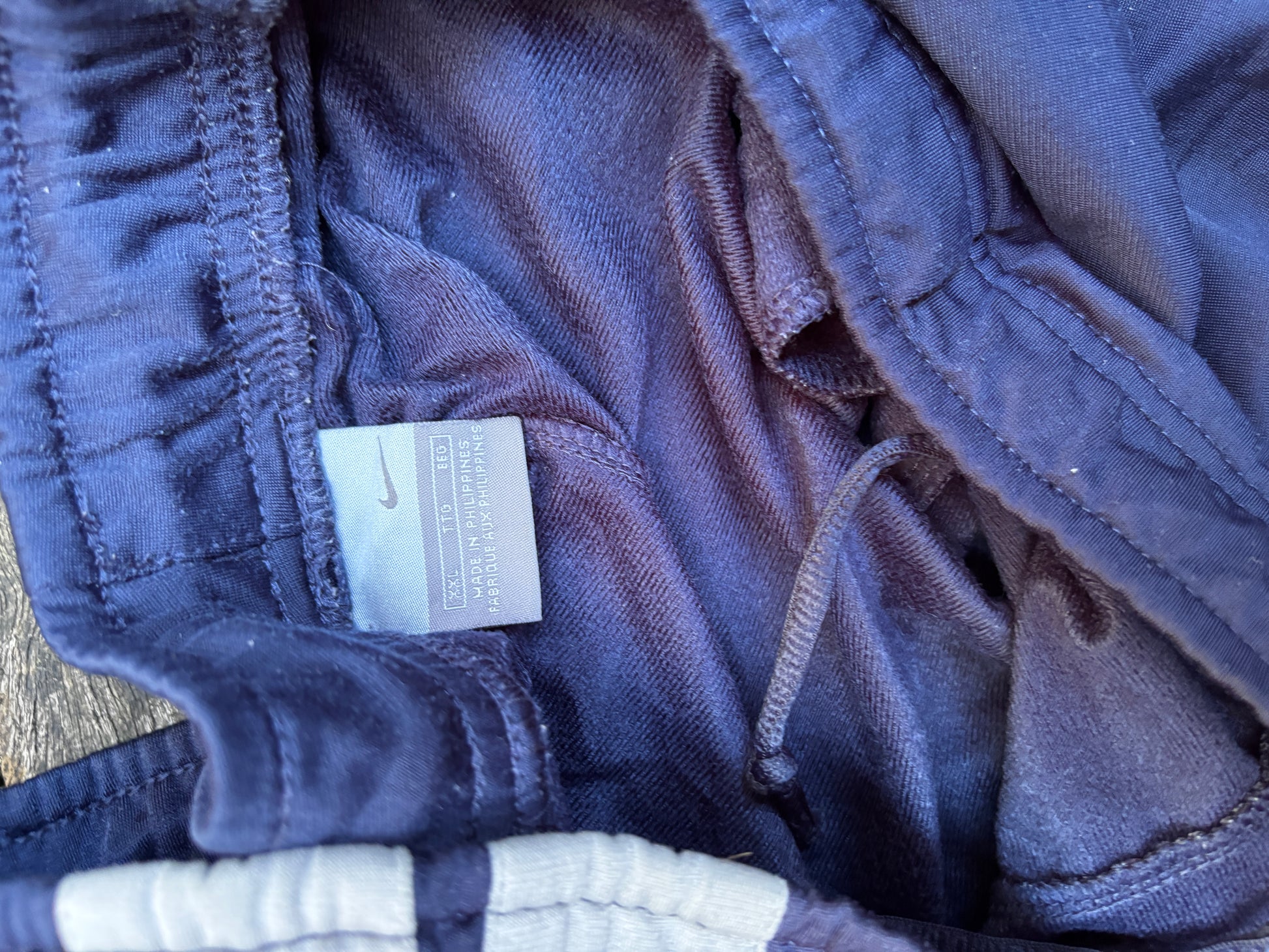 Vintage Nike Track Pants Size XXL Navy Grey