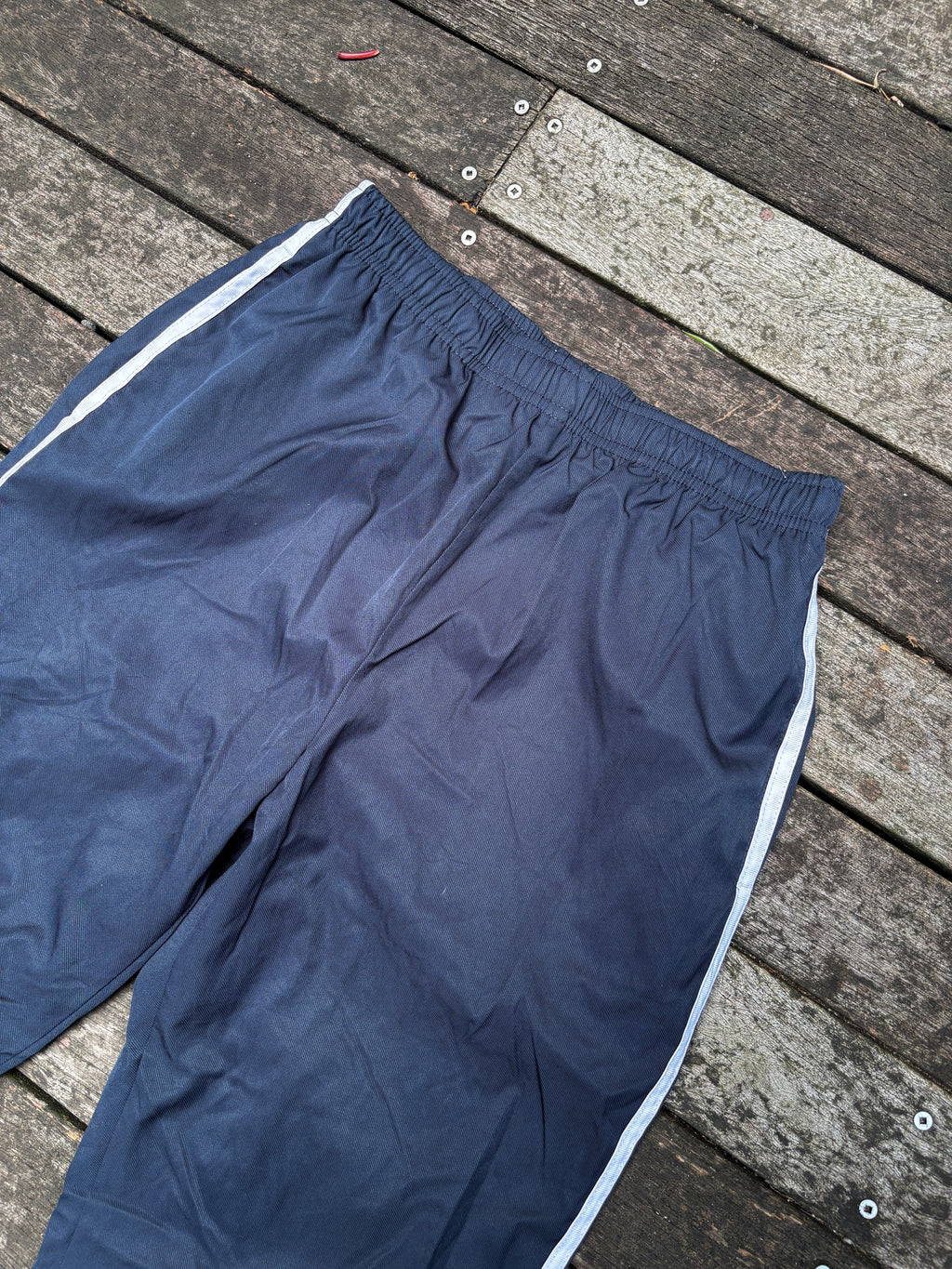 Vintage Y2K Women's Nike Track Pants Size S Navy