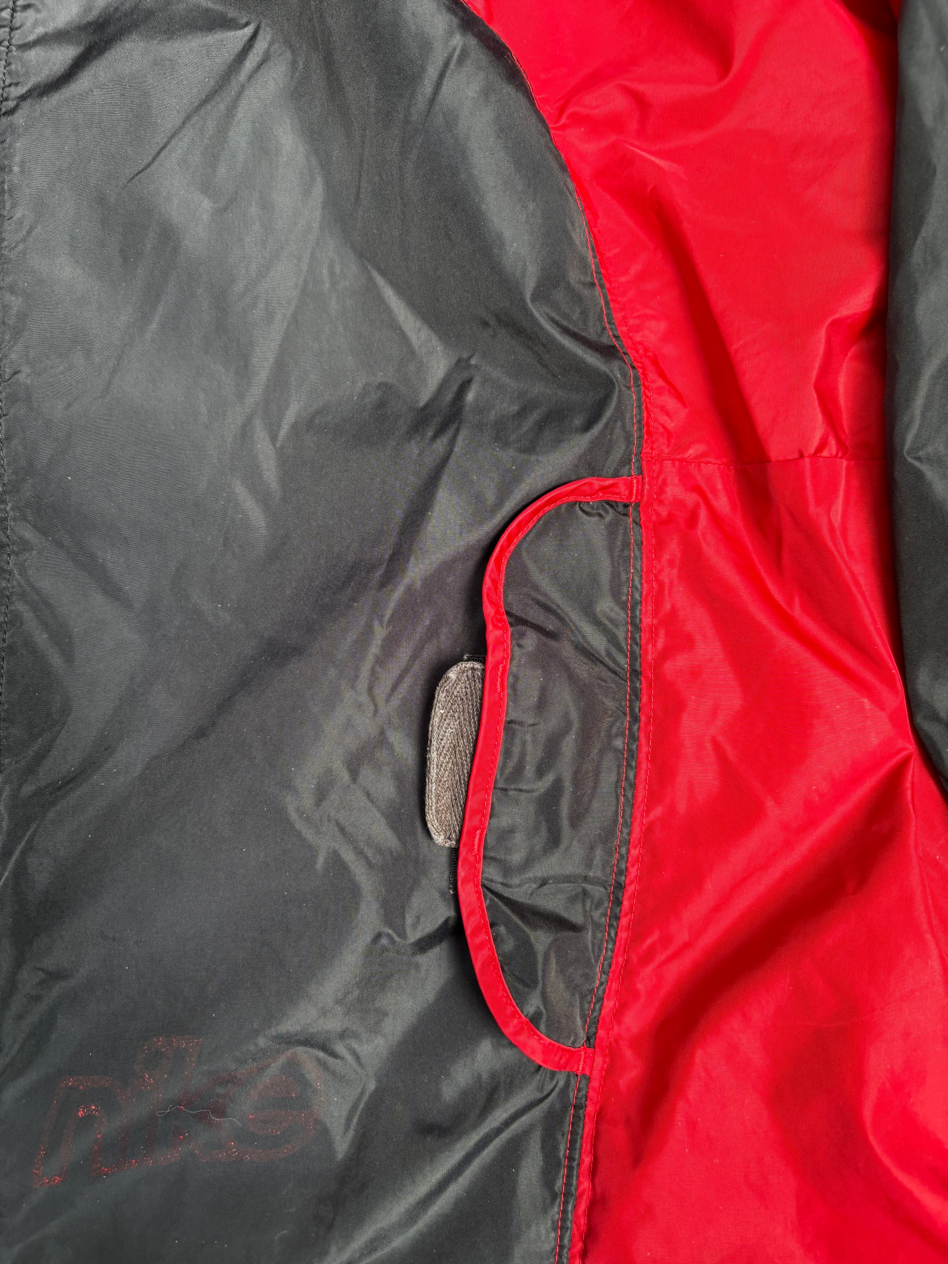 Vintage 90s Nike Jacket Size M Black Red Women’s