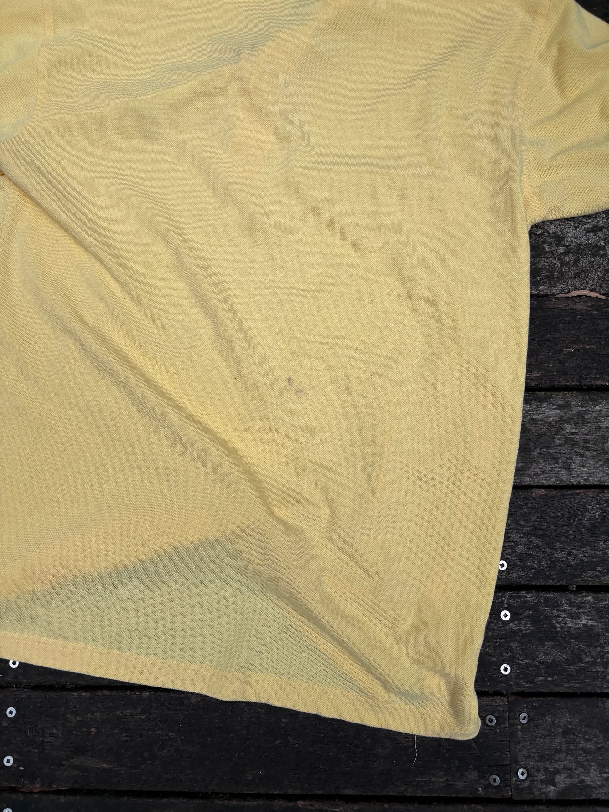 Vintage 90's Ralph Lauren Polo Shirt Size M Yellow