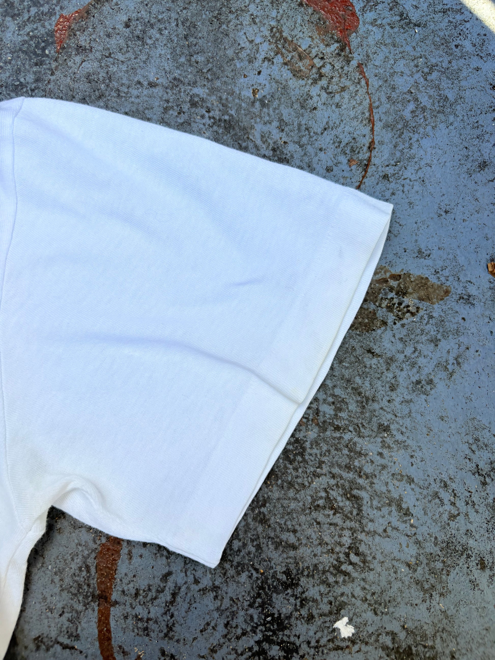 Vintage 90s Single Stitch Sydney Olympics T-shirt Size M White Embroidered Crew