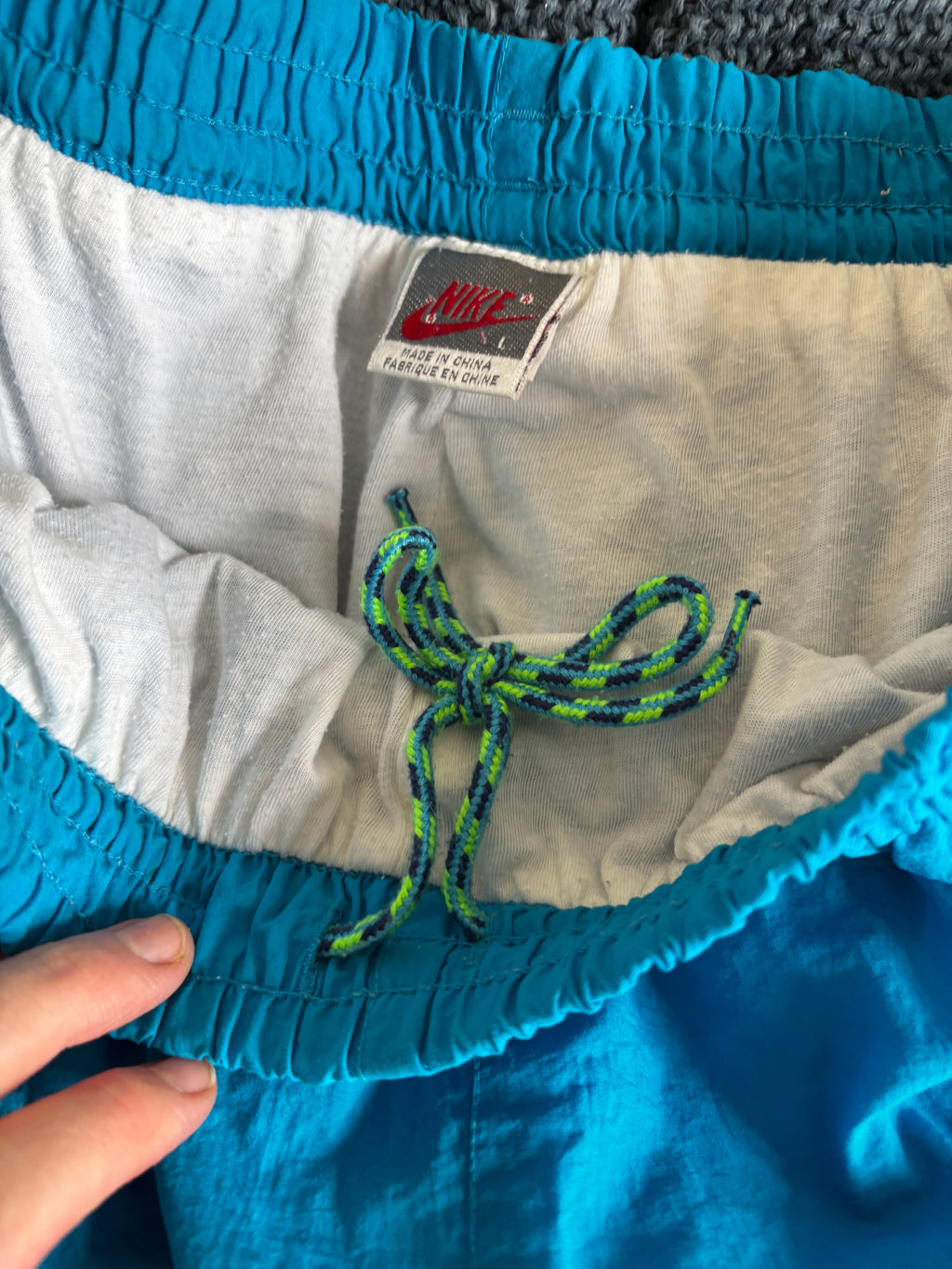 Vintage 90's Nike Crazy Track Pants Sz L