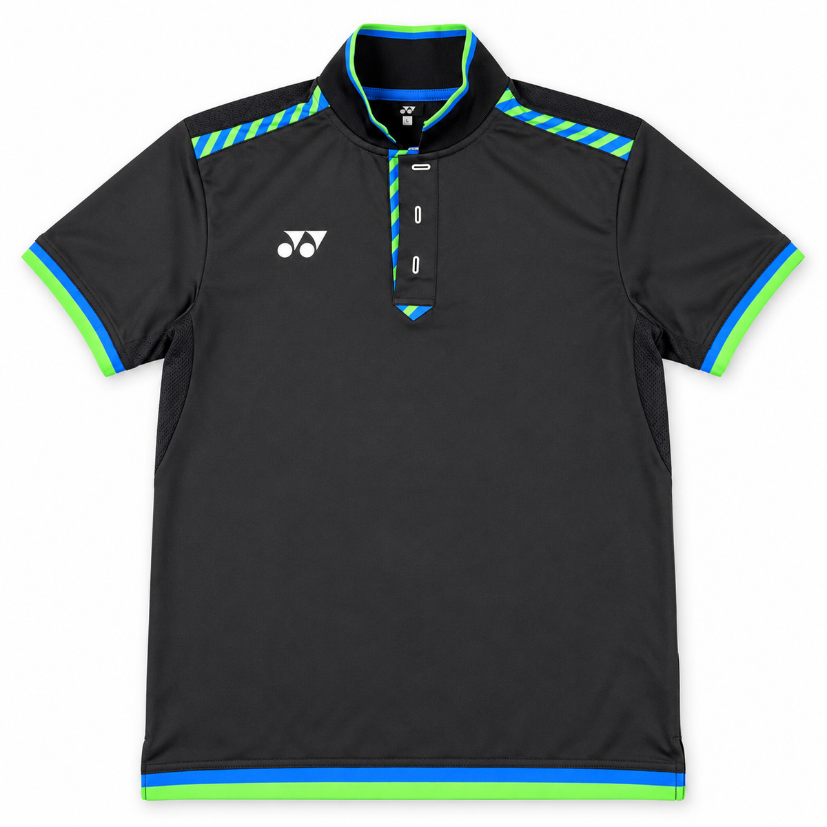 Yonex Tennis Polo Shirt Men's Small Black Activewear Japanese Stock