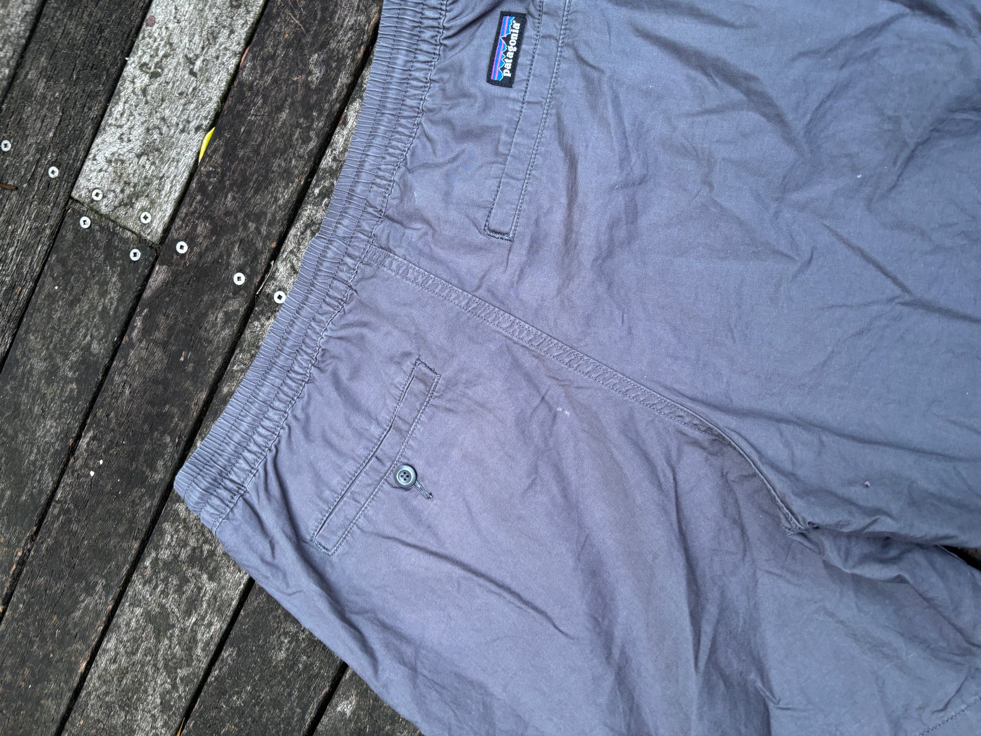 Patagonia Chino Shorts Size L Grey Utility Gorpcore