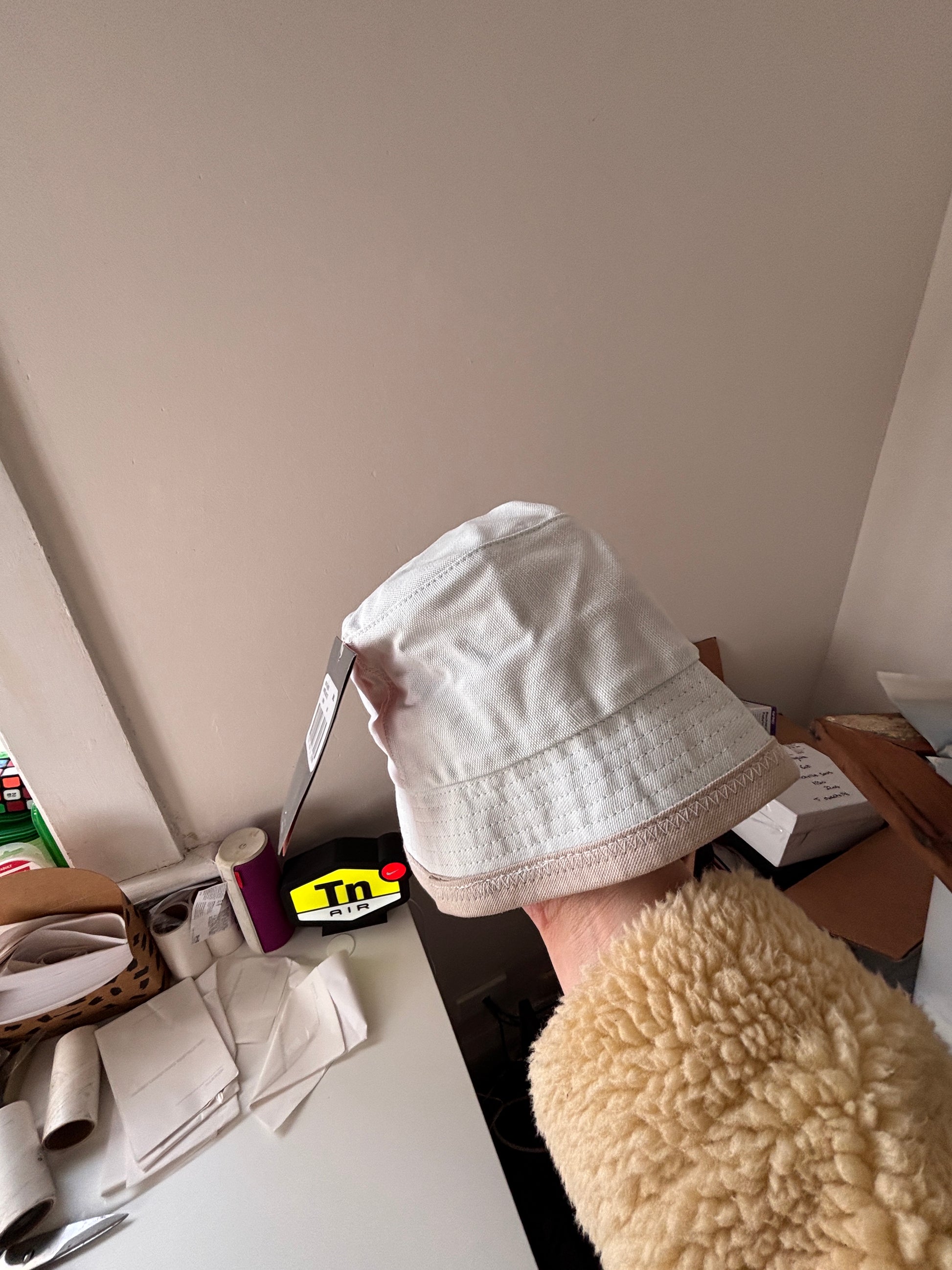 Vintage Y2K Nike Bucket Hat NWT Deadstock Baby Blue