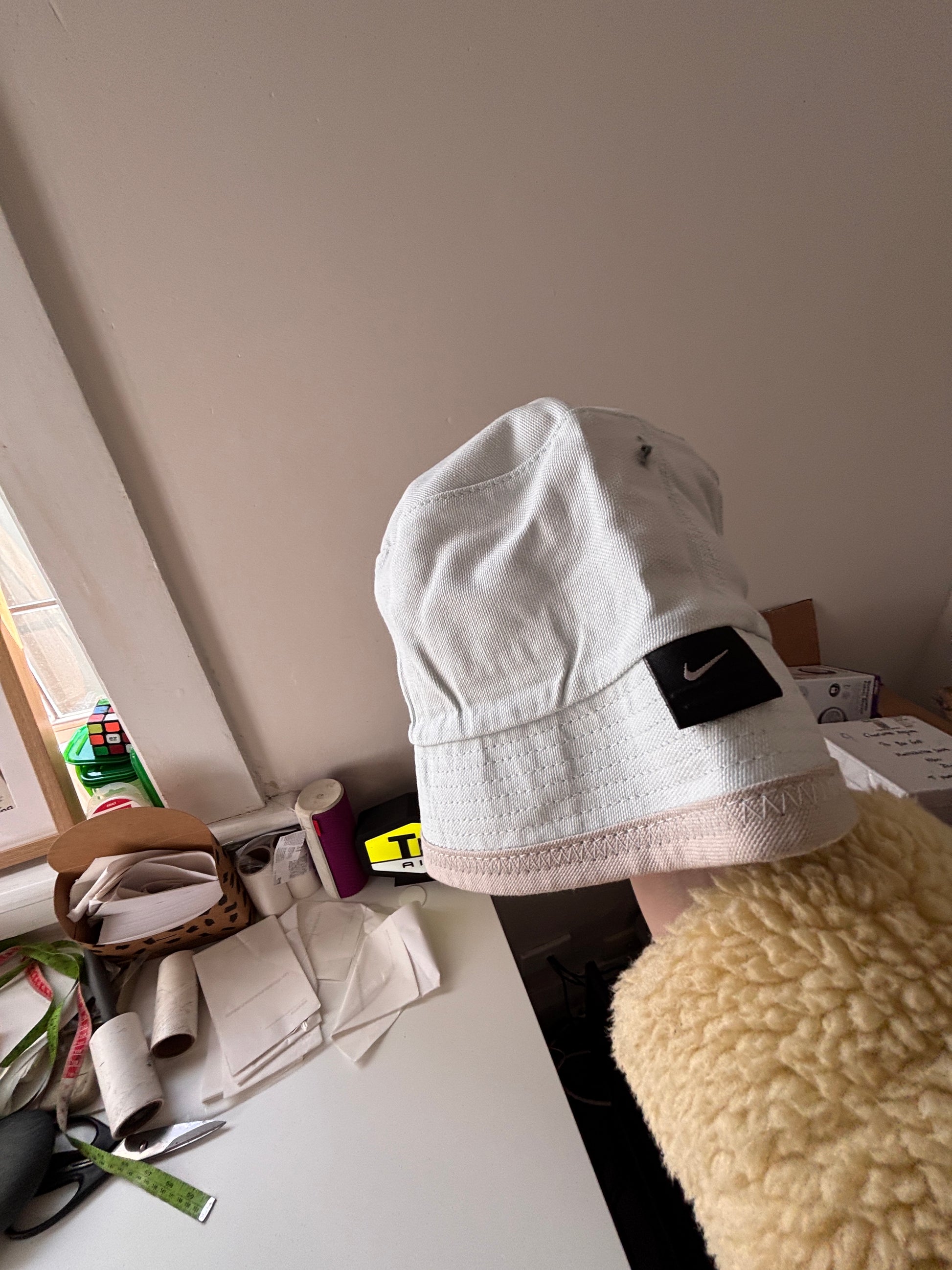Vintage Y2K Nike Bucket Hat NWT Deadstock Baby Blue