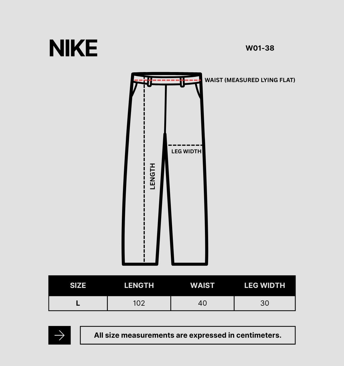 Vintage Y2K Nike Track Pants L Grey Red Piping Hiking Wide Leg Gorpcore