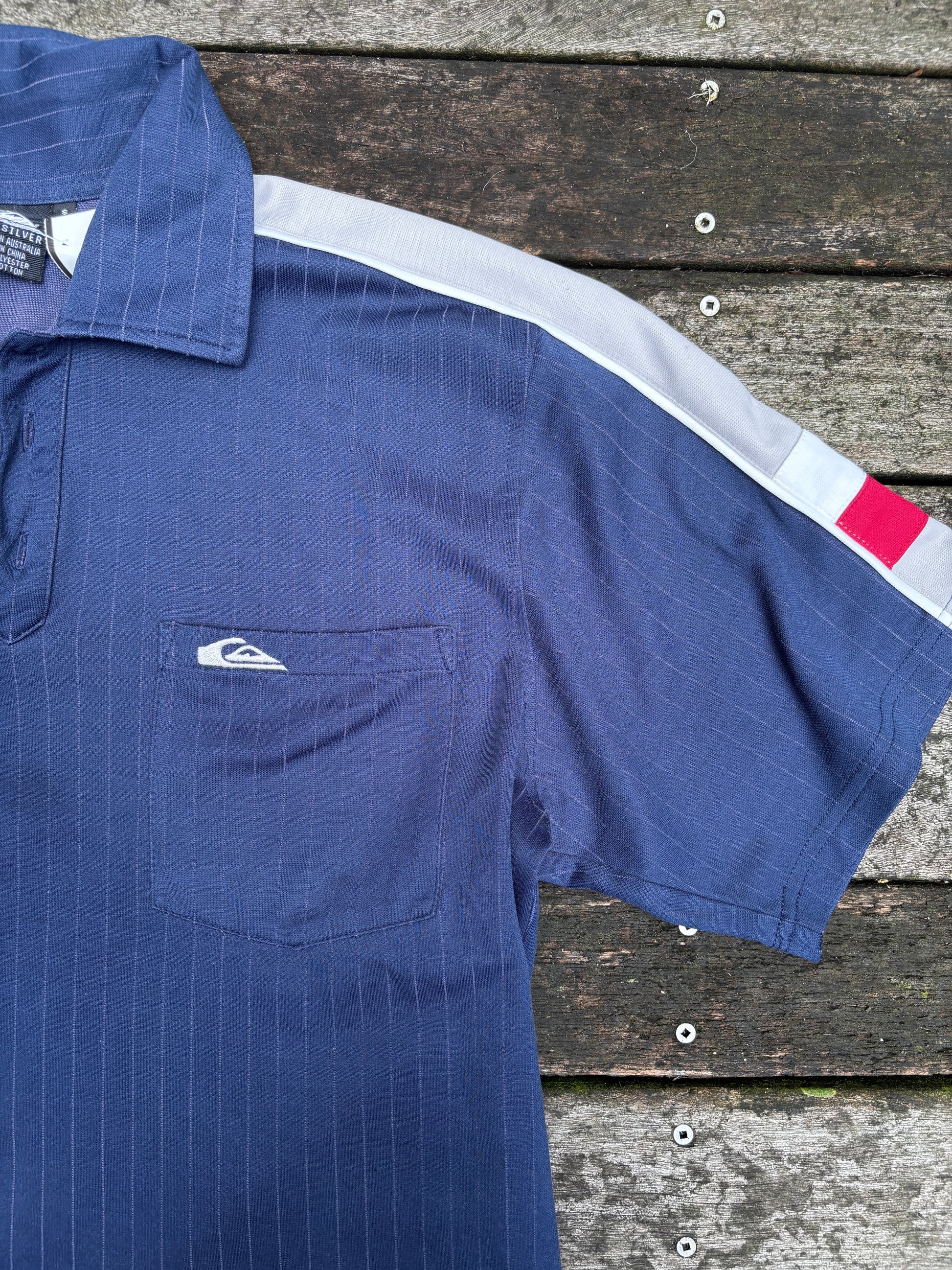 Vintage 90s Quiksilver Polo Size S
