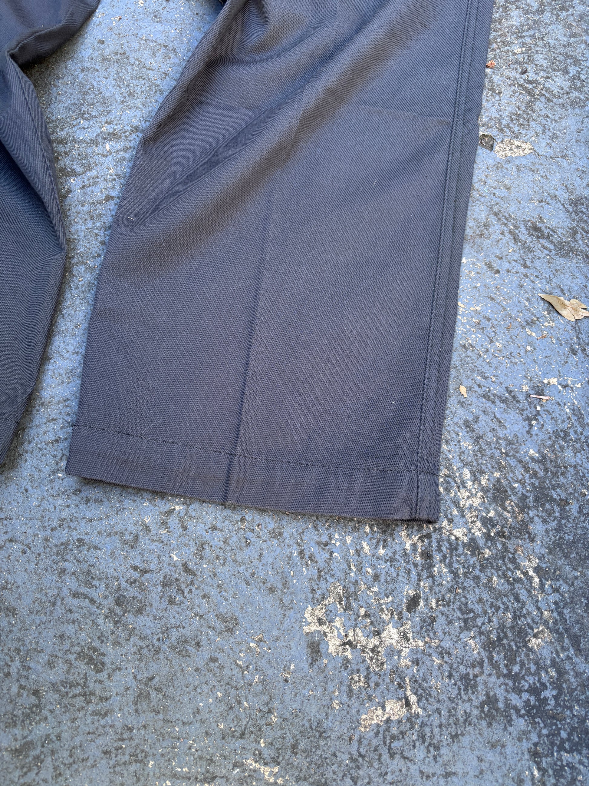 Vintage 90s Nike Golf Yin Yang Chinos Size 30 Grey Tiger Woods Pleated Wide Leg Pants