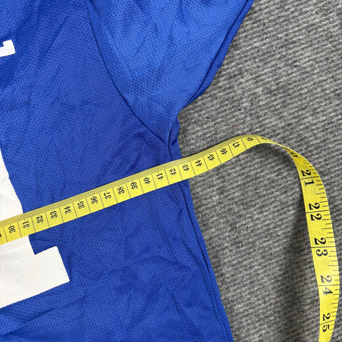 Vintage Wilson Football Jersey Women's Small Blue White High School