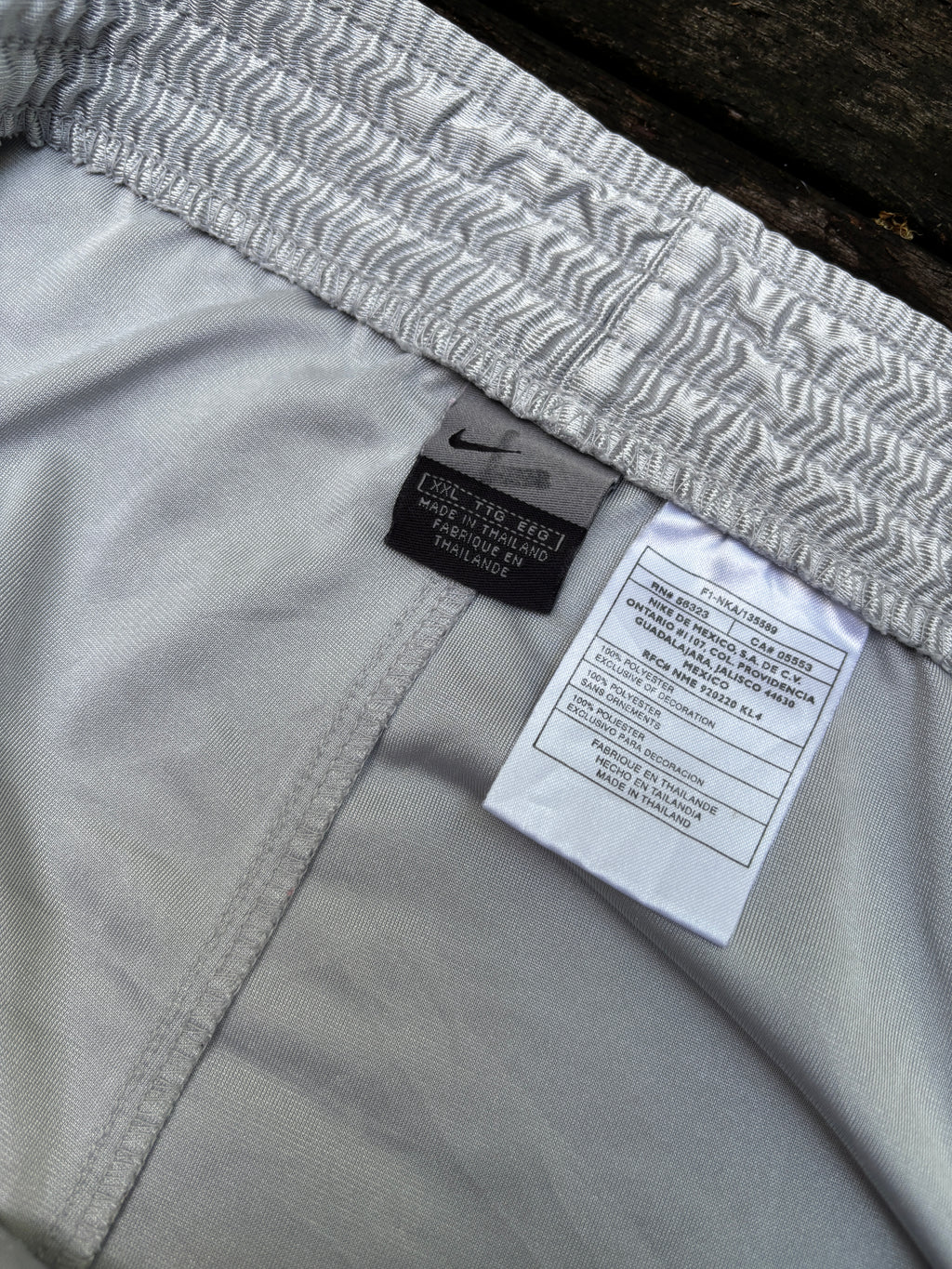 Nike Y2K Tearaway Basketball Track Pants Size XXL Grey