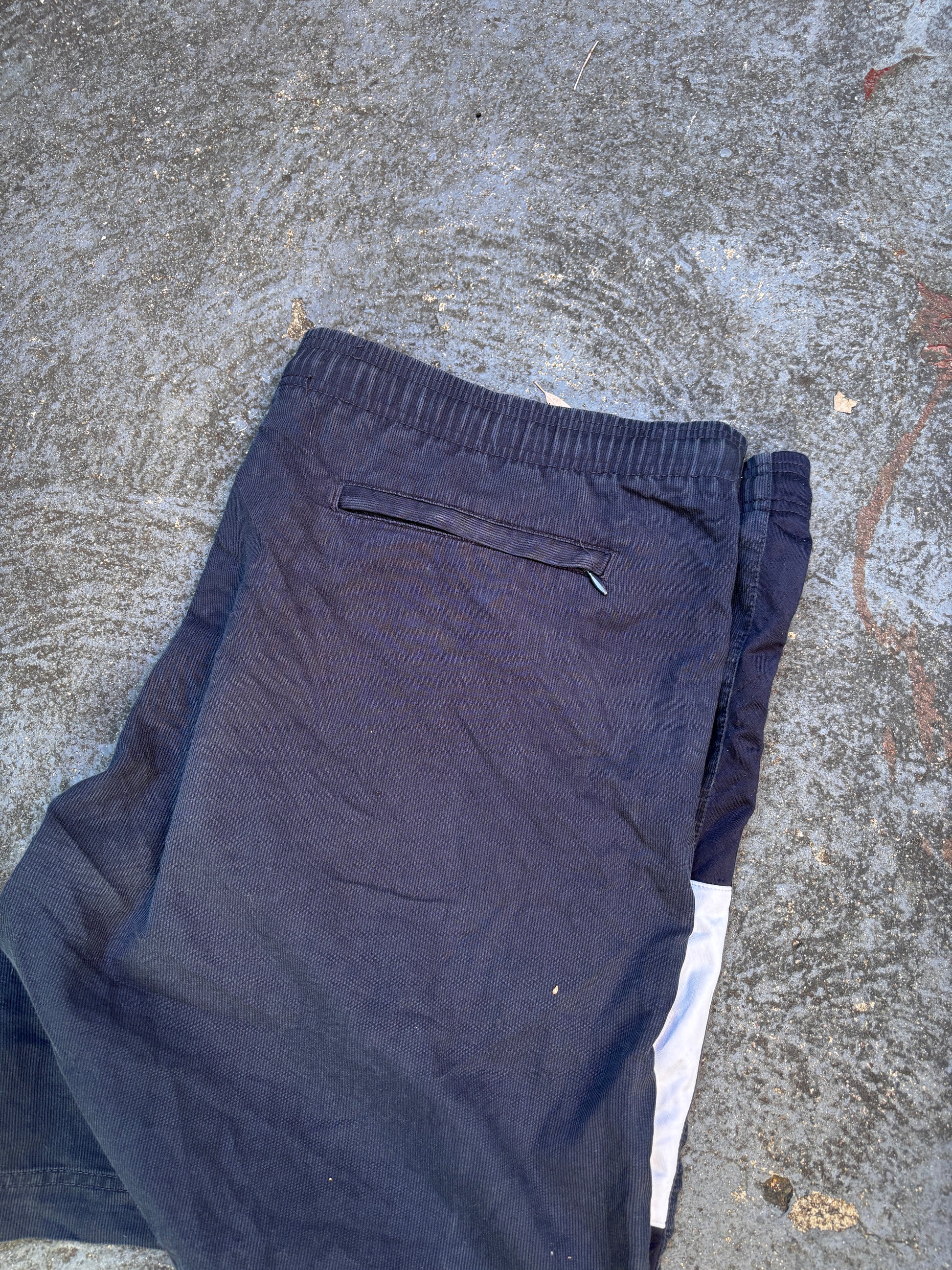 Vintage 90s Nike Court Corduroy Shorts Size L Navy White Detail Court Logo