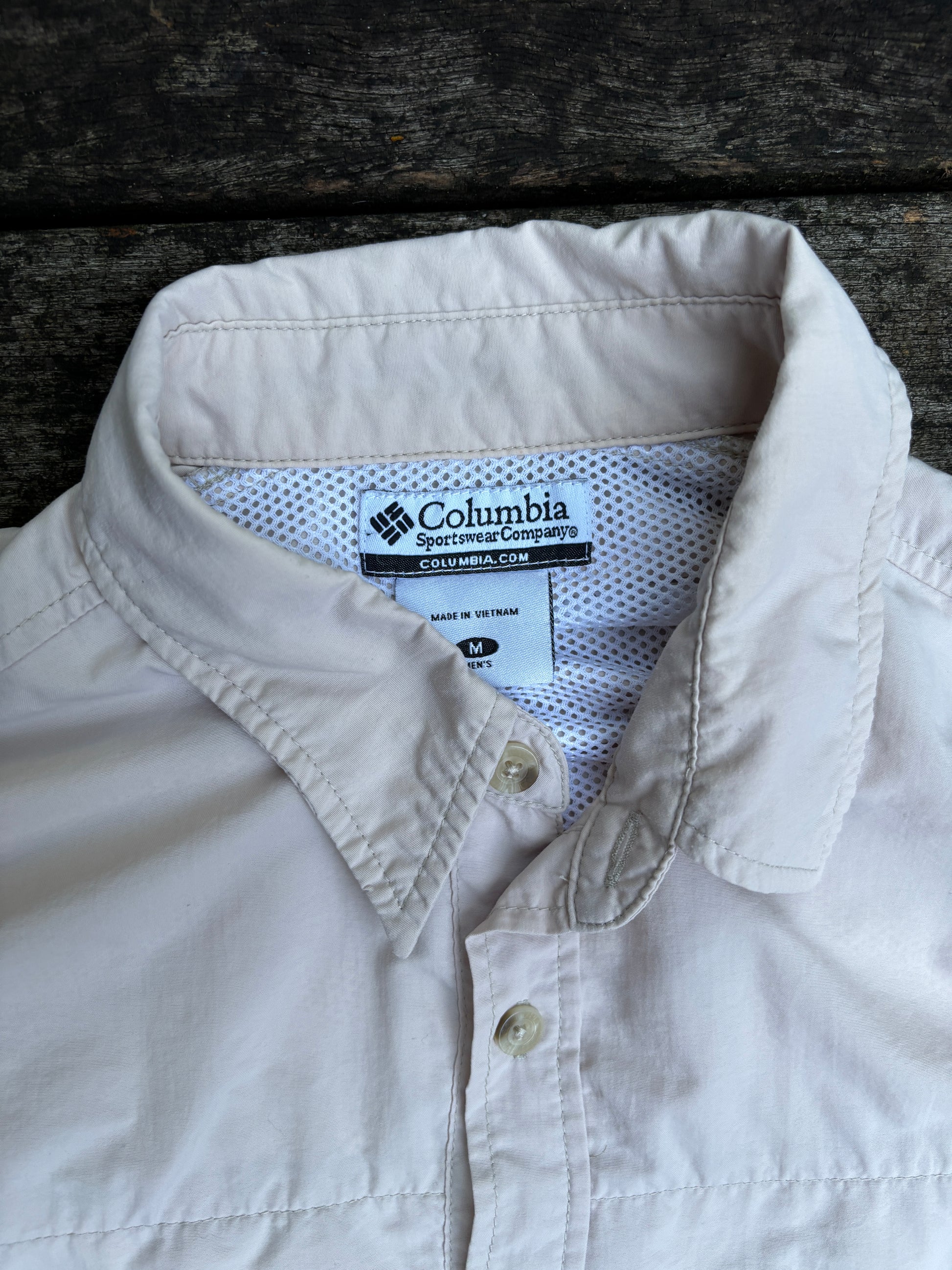 Vintage Columbia PFG Fishing Shirt Size M