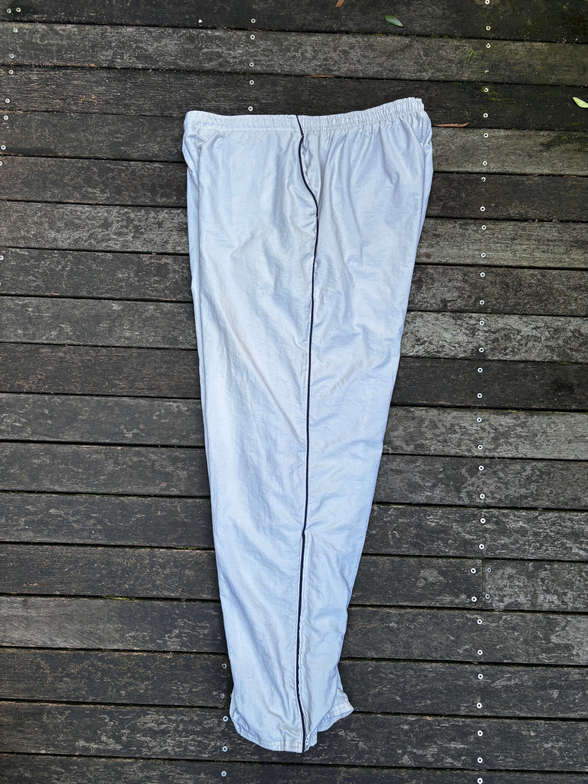 90's Nike Court Track Pants Size XL White