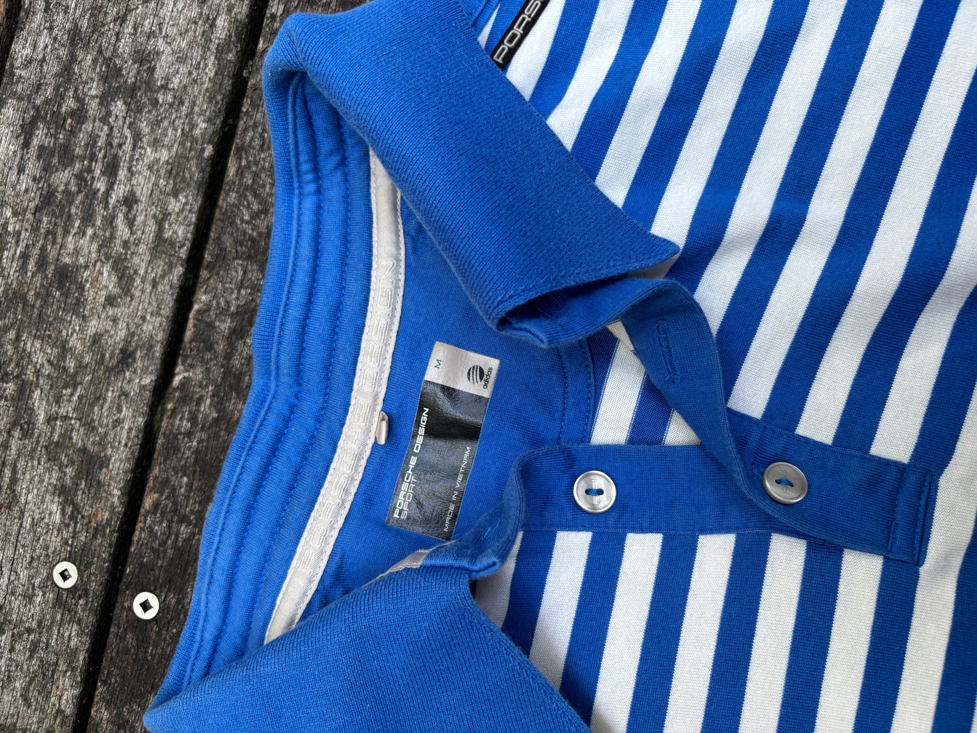 Vintage Adidas Porsche Design Polo Size M