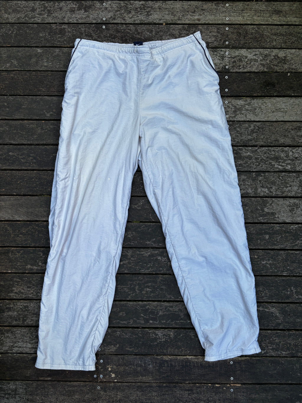 90's Nike Court Track Pants Size XL White