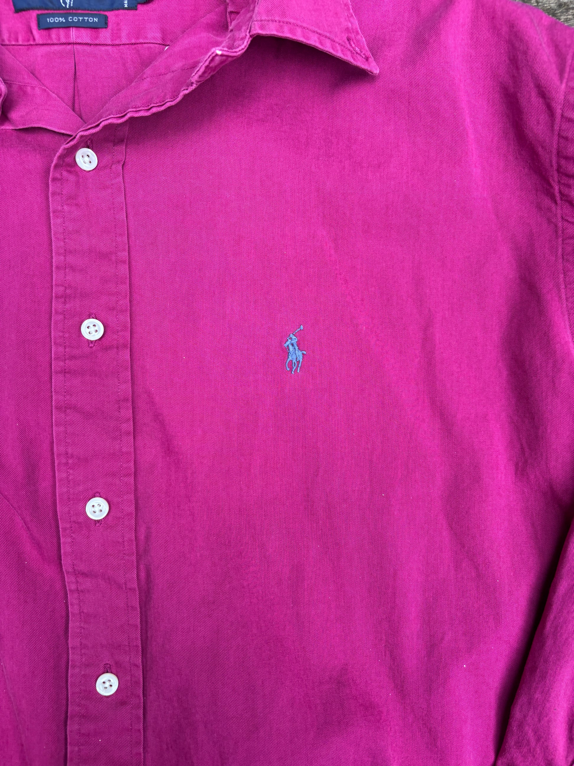 90's Tag Ralph Lauren Shirt Size XL Purple