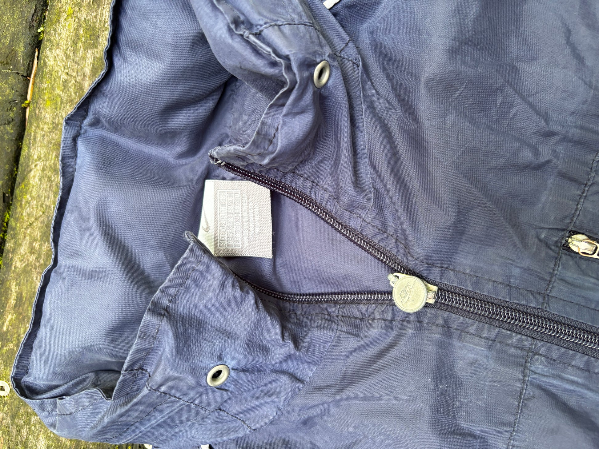 Vintage Y2K Nike Air Jacket Size XL Navy