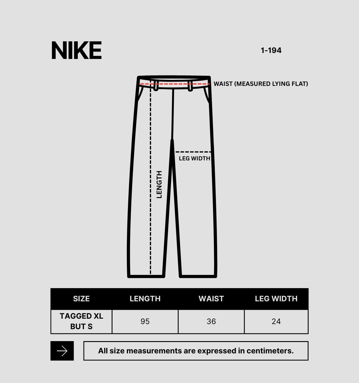 Nike Baseball Pants Women’s Size S Grey Navy Detail Double Knee Straight Leg