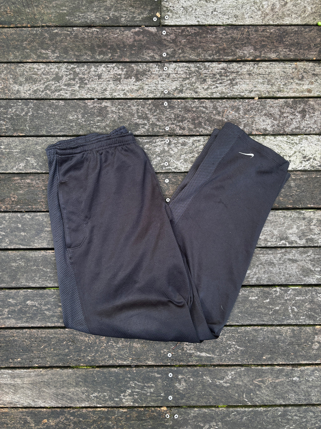 Nike FitDry Y2K Track Pants Mesh Texture Size L