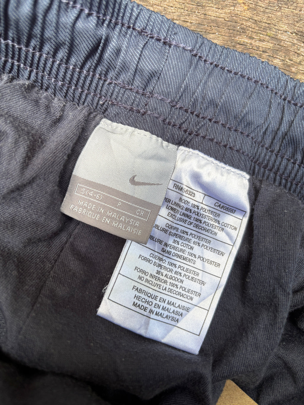 Vintage Y2K Women's Nike Track Pants Size S Navy