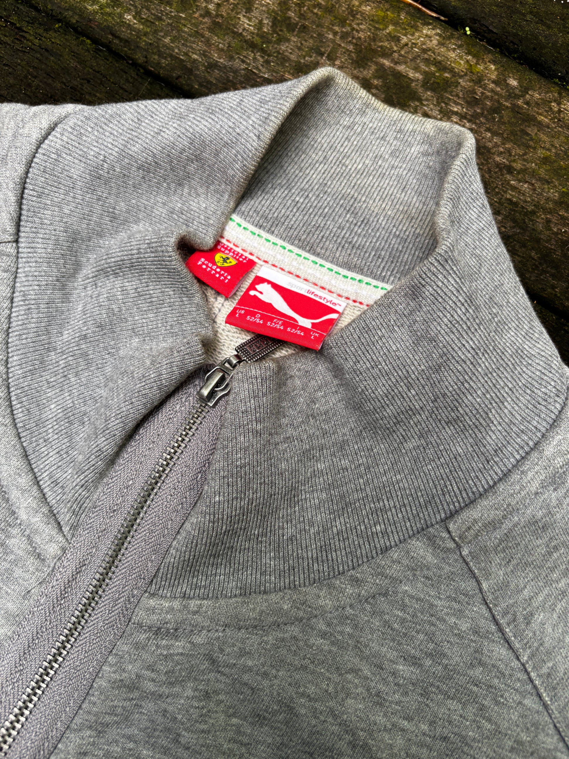 Y2K Ferrari x Puma Jacket Size L Grey