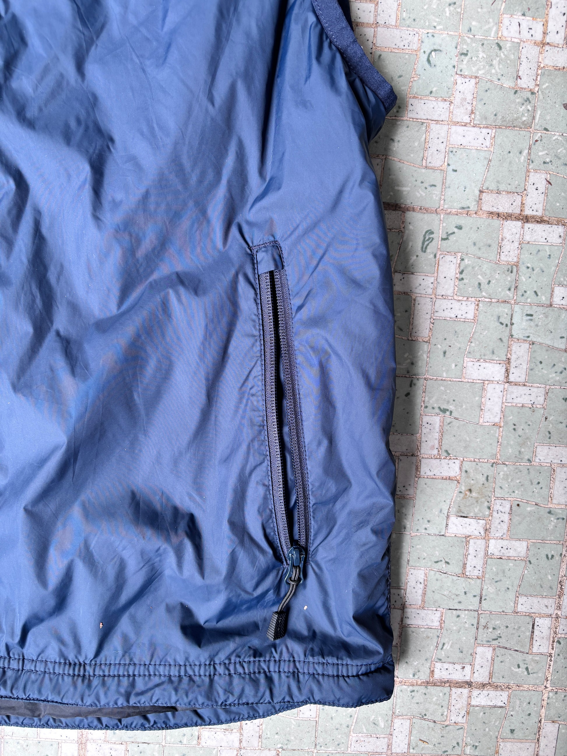 Carhartt Vest Size M Navy Nylon Windbreaker Gillet