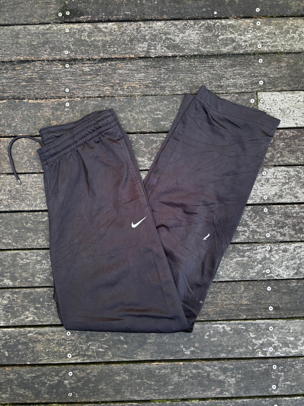 Plain Nike Classic Track Pants in Black Size S