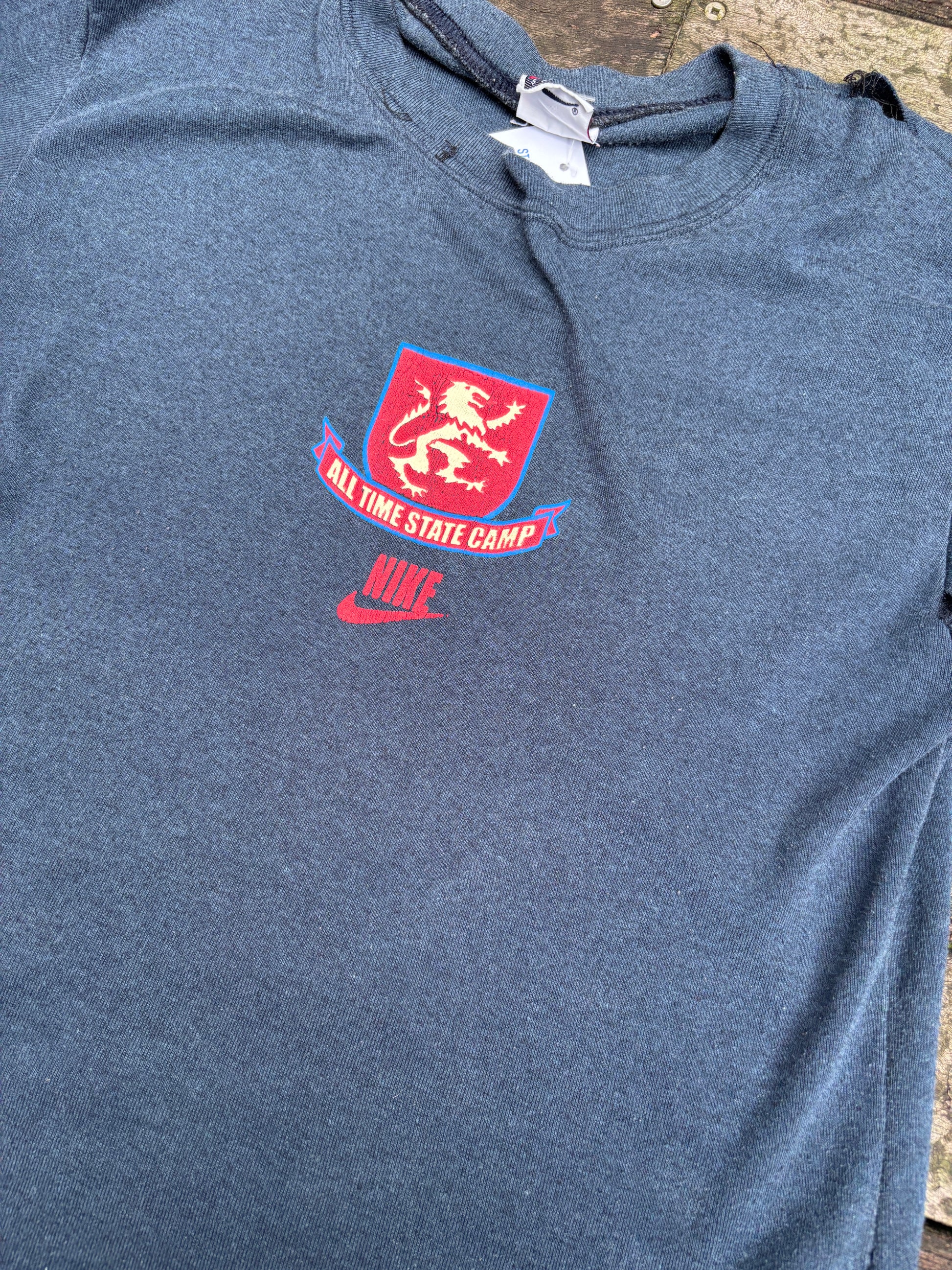 90's Nike Sports Camp T-shirt Size M Grey