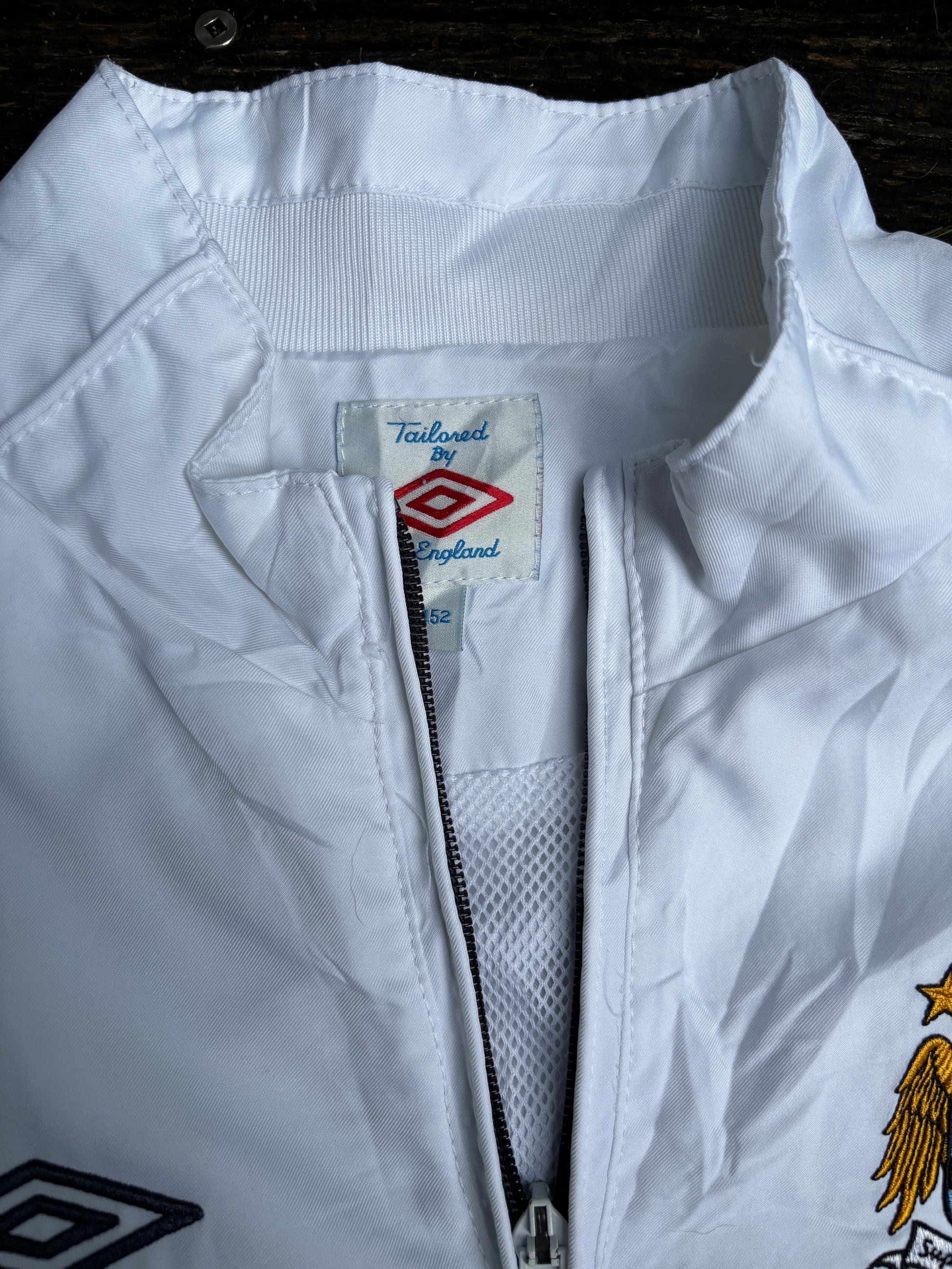 Manchester City Vintage Umbro Jacket Sz S