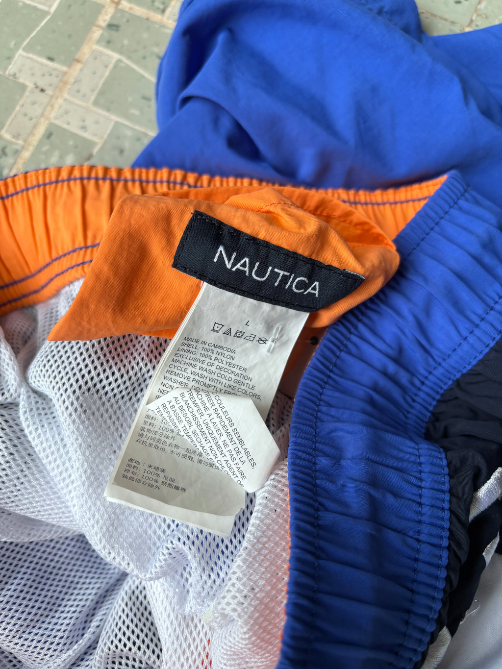Nautica 83 Shorts Size L Blue