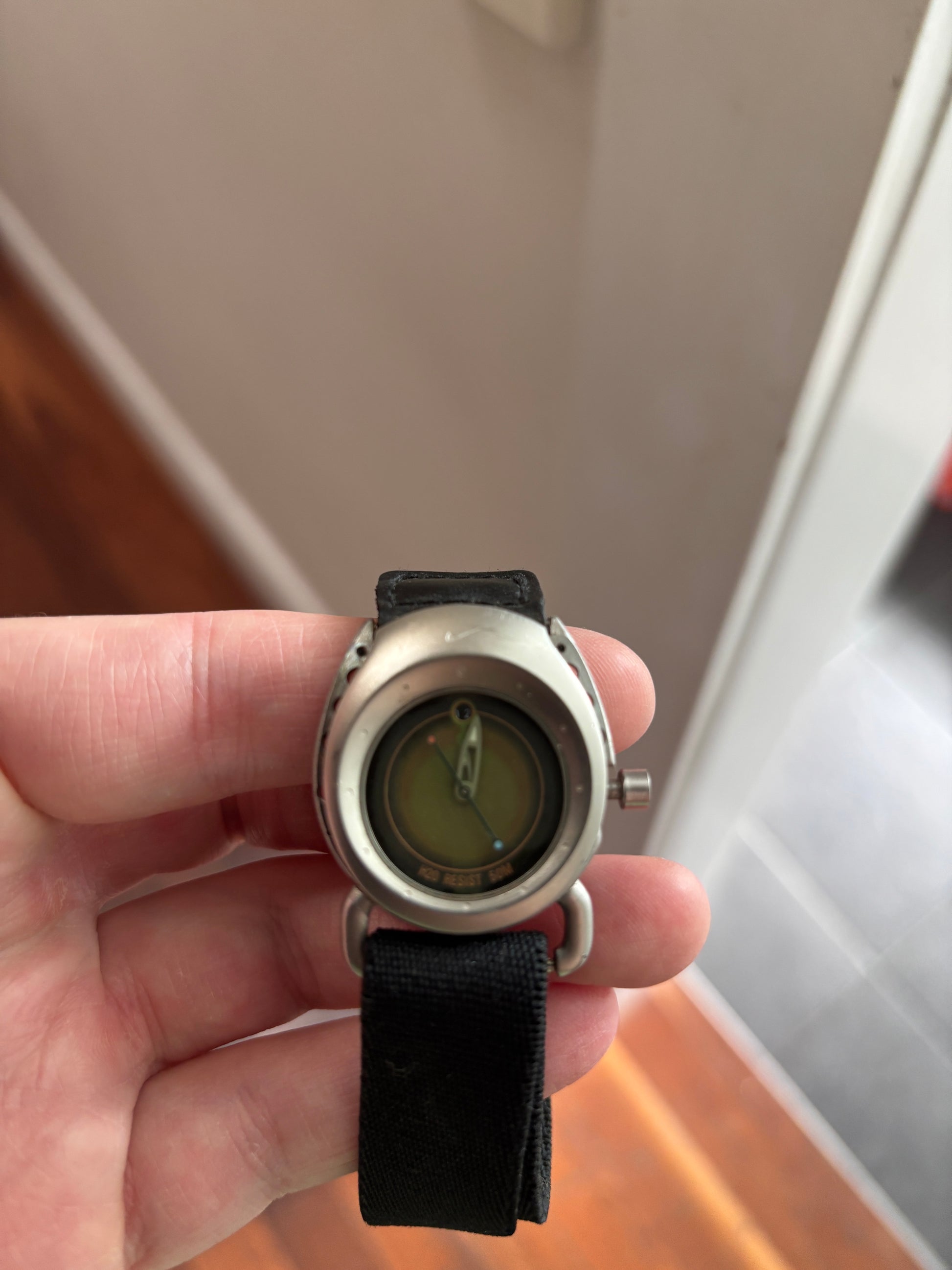 Women's Vintage Y2K Nike ACG Analogue Watch All Steel Tech Wear Gorpcore