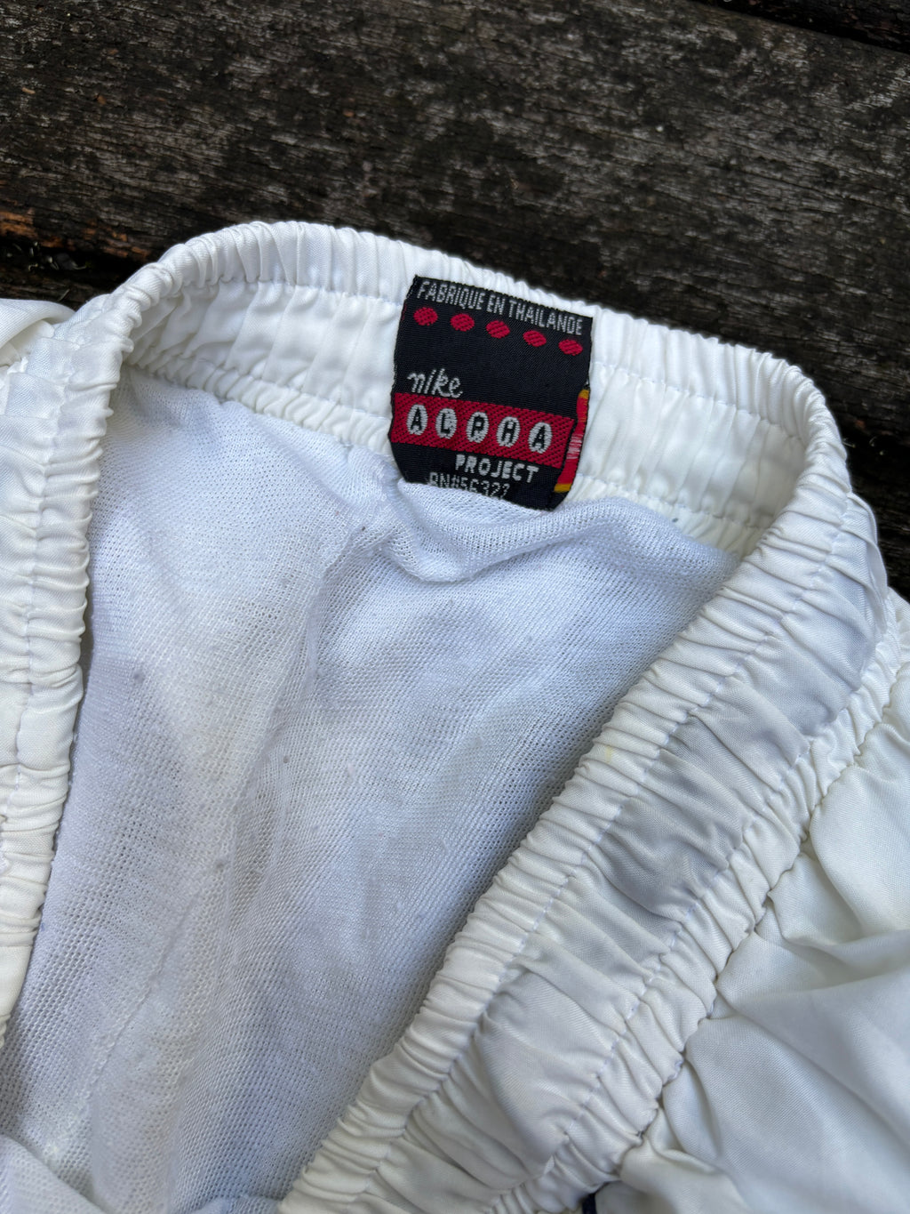 Vintage 90's Nike Alpha Project Track Pants Large White