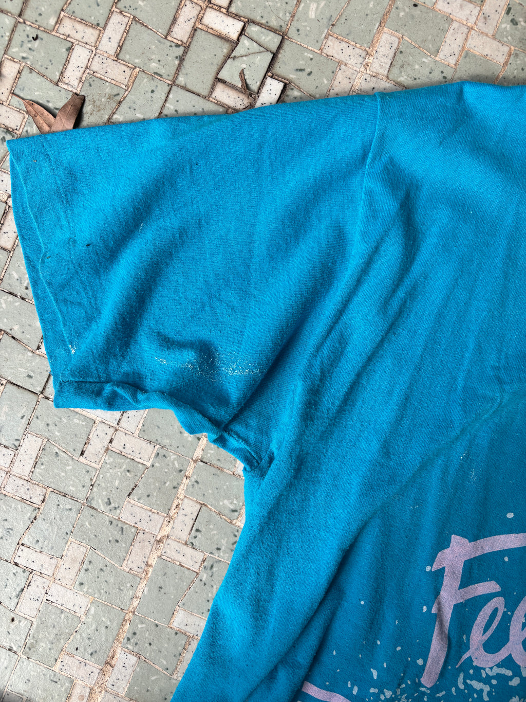 Vintage 90s JERZEES Free Rapids Austria T-shirt XL Blue Retro Single Stitch