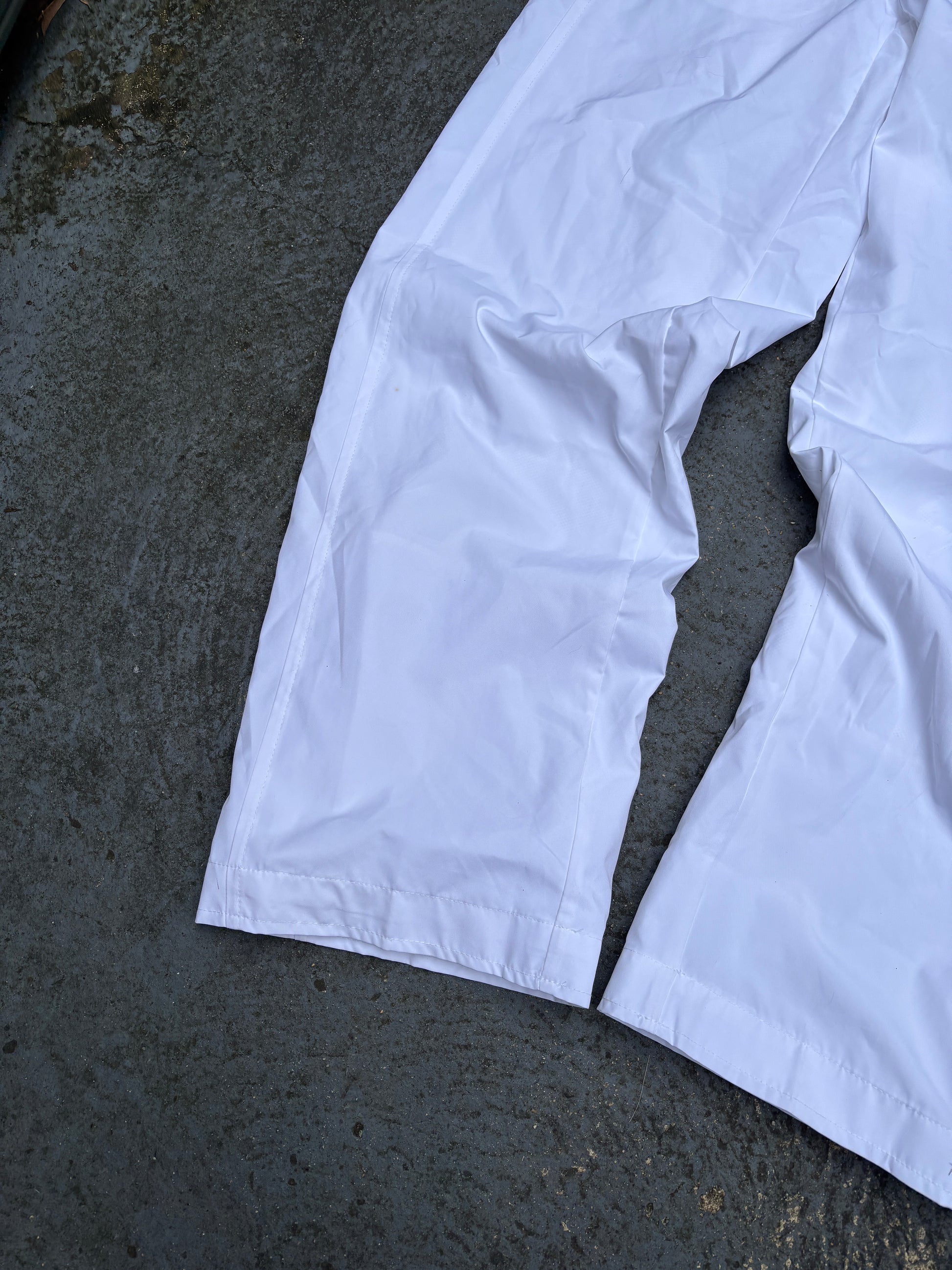 Vintage 90s Y2K Nike Tracksuit Set Sz S Blue Green Spell Out Jacket White Pants