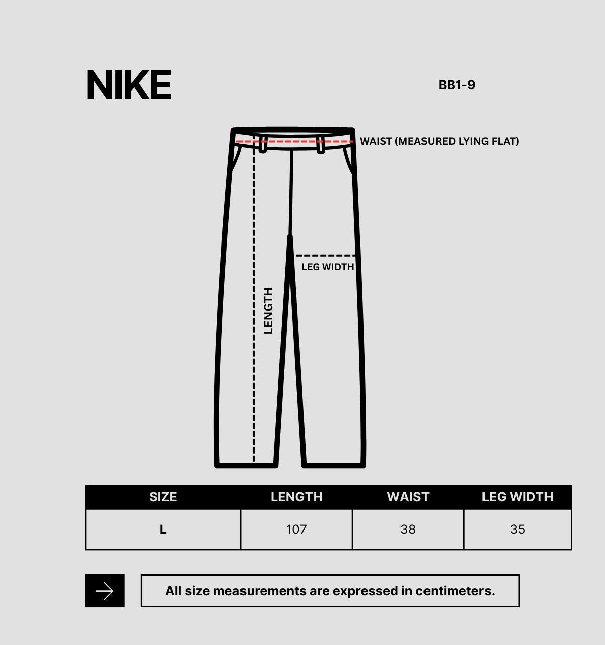 Vintage 90s Nike Track Pants Size L Blue Black Detail Spell Out Swoosh Wide Leg Ankle Zip