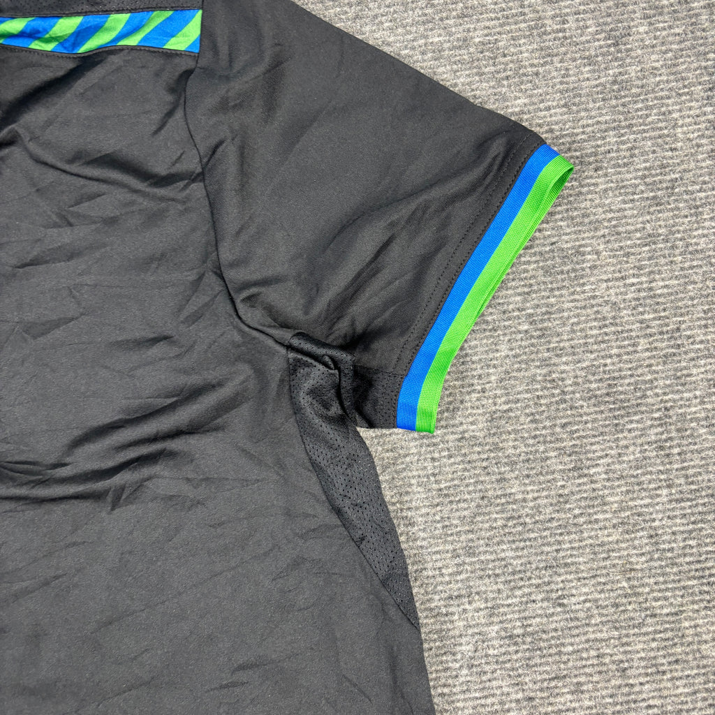 Yonex Tennis Polo Shirt Men's Small Black Activewear Japanese Stock