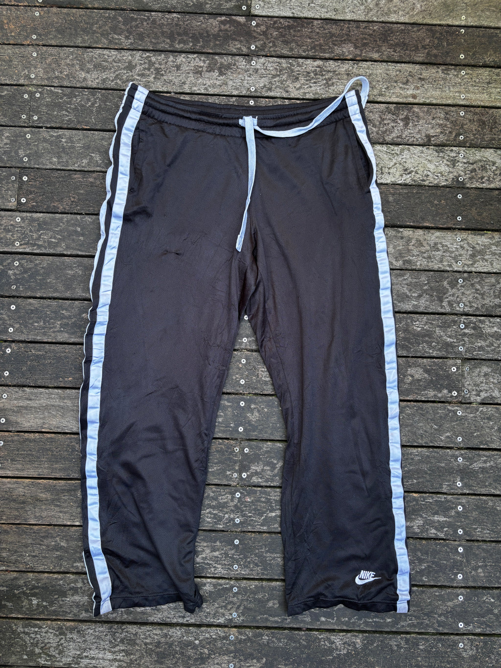 Vintage Y2K Nike Track Pants Size XL Mesh Texture